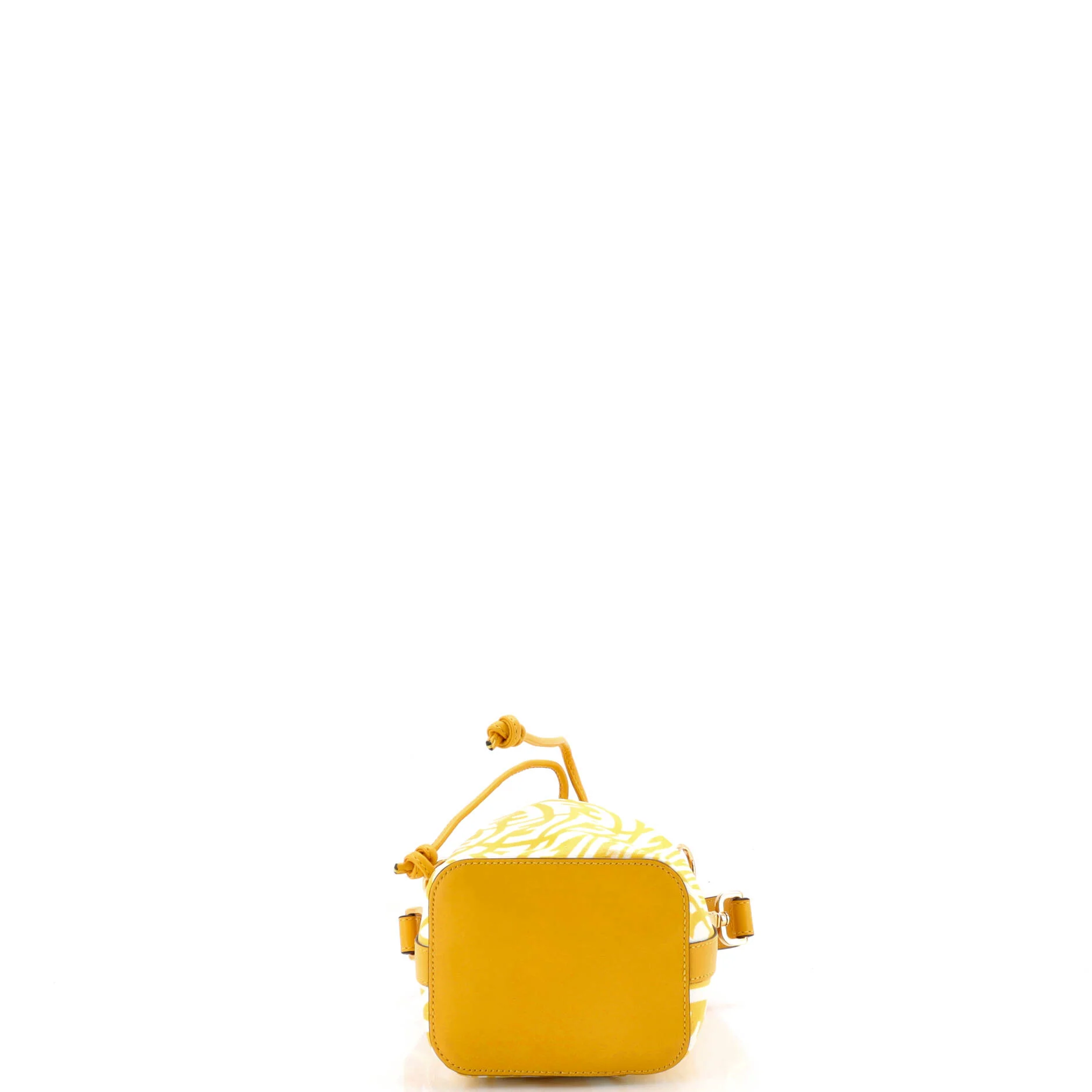 Mon Tresor Bucket Bag Vertigo Zucca Coated Canvas Mini - Image 4