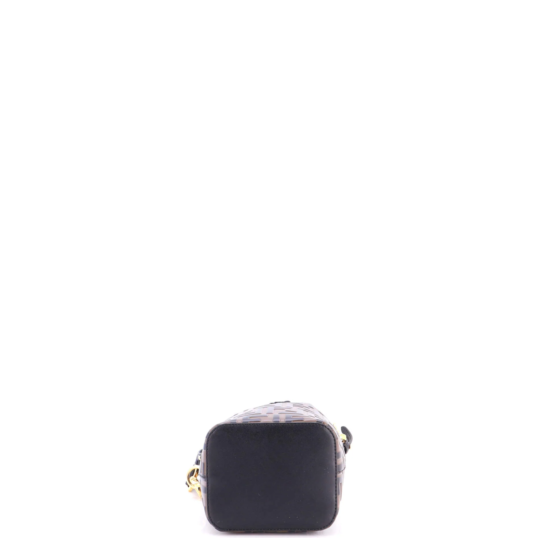 Mon Tresor Bucket Bag Zucca Embossed Leather Mini - Image 4