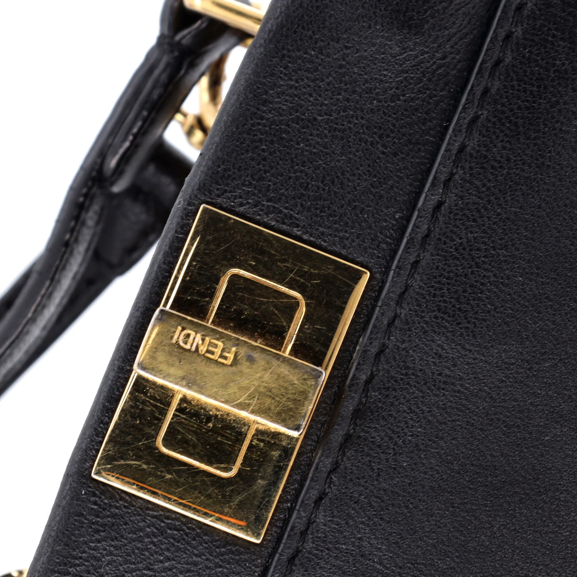 Peekaboo Bag Leather Micro - Image 6