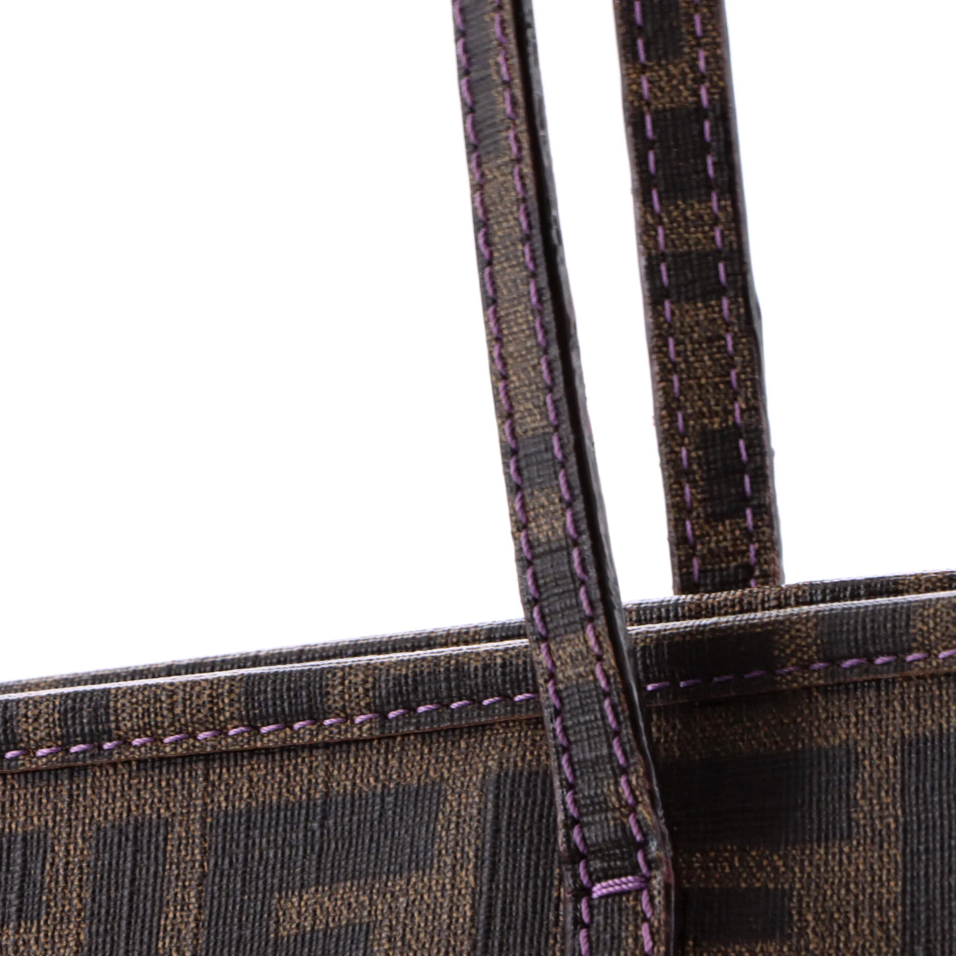 Roll Tote Zucca Coated Canvas Medium - Image 7