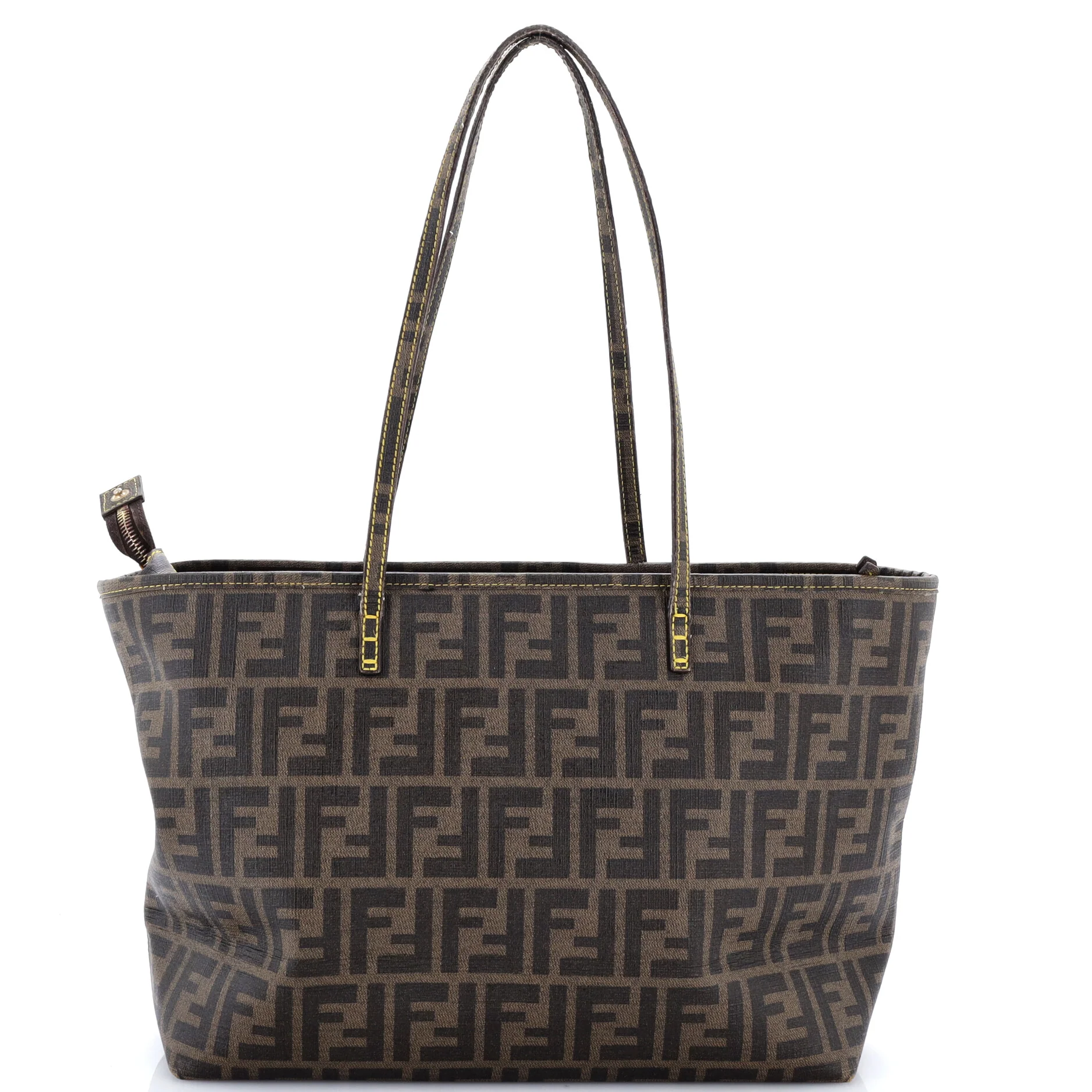 Roll Tote Zucca Coated Canvas Medium