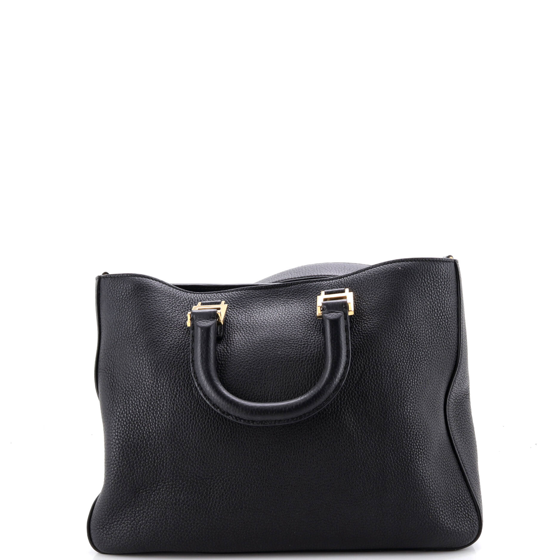 Selleria FF Handle Tote Leather Medium - Image 3