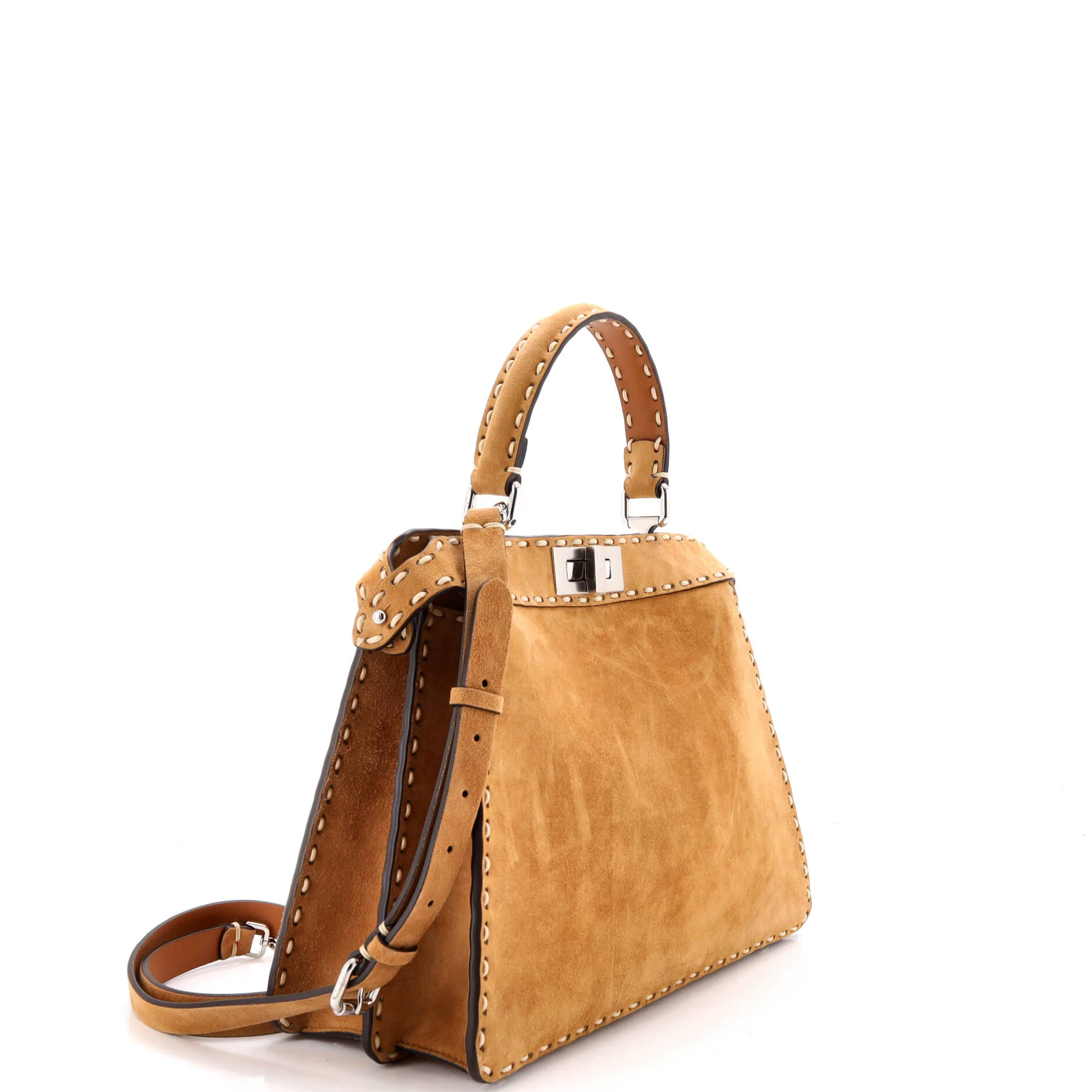 Selleria Peekaboo Bag Suede Medium - Image 2
