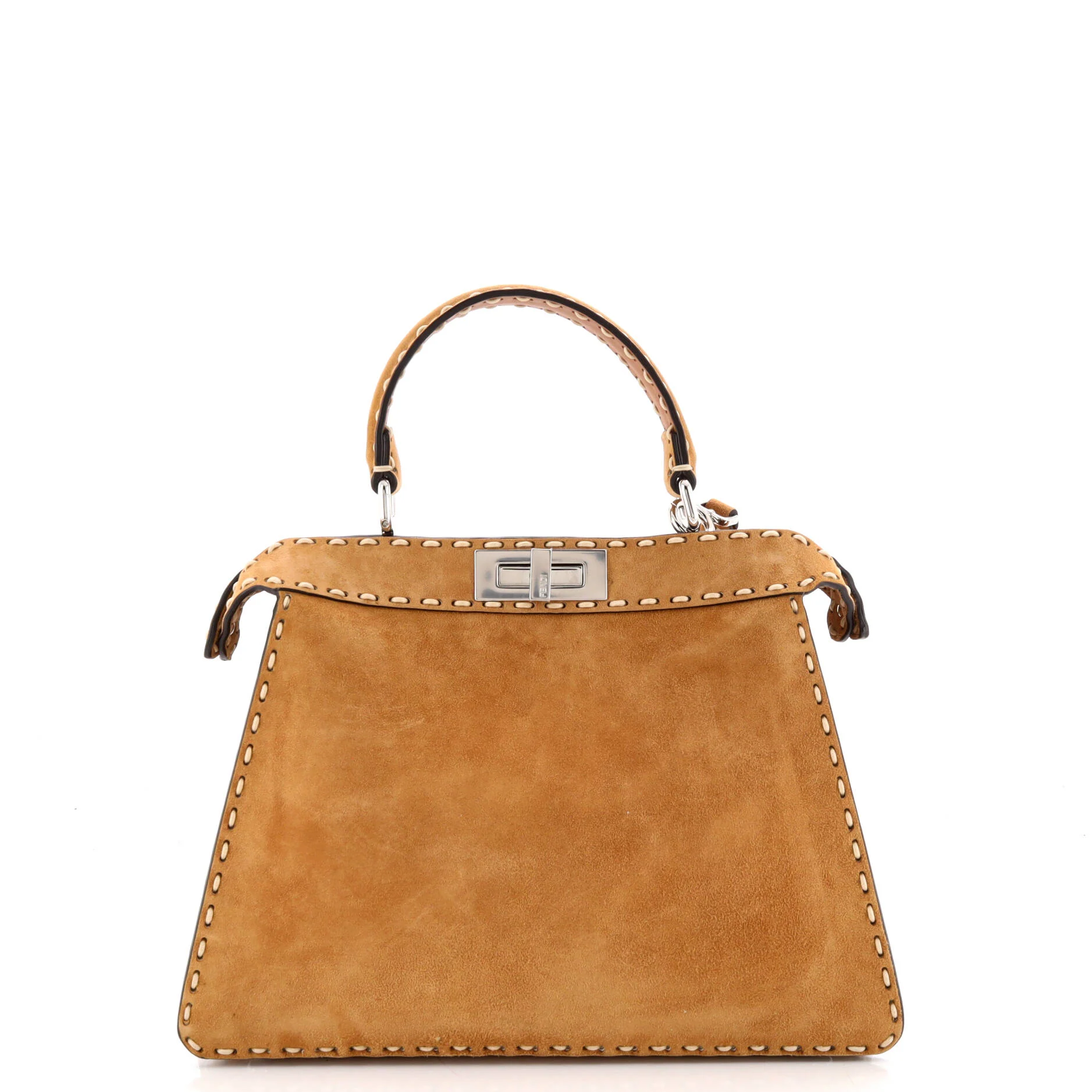 Selleria Peekaboo Bag Suede Medium - Image 3