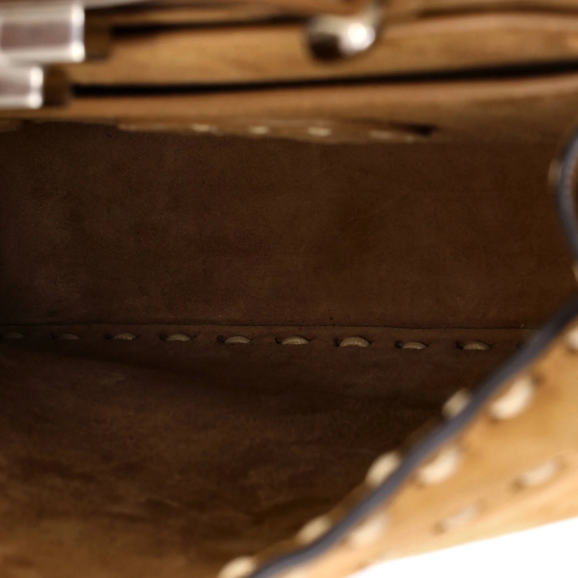 Selleria Peekaboo Bag Suede Medium - Image 5
