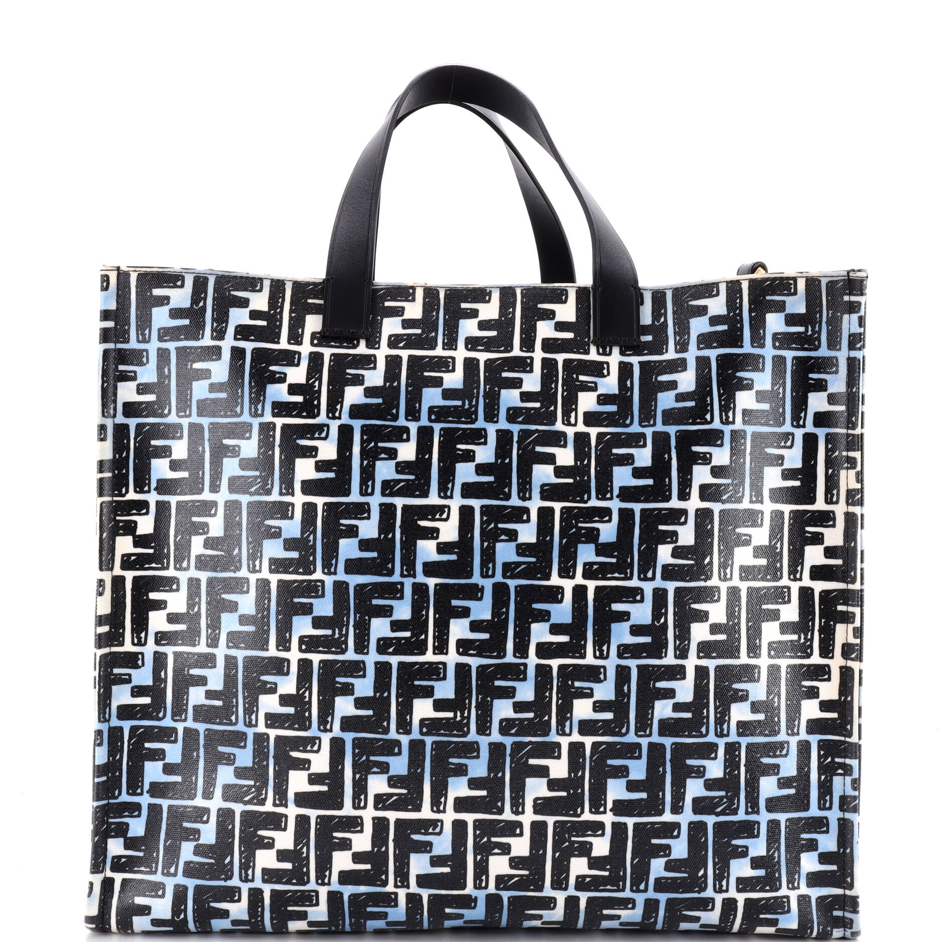 Shopper Tote Joshua Vides Zucca Coated Canvas Large