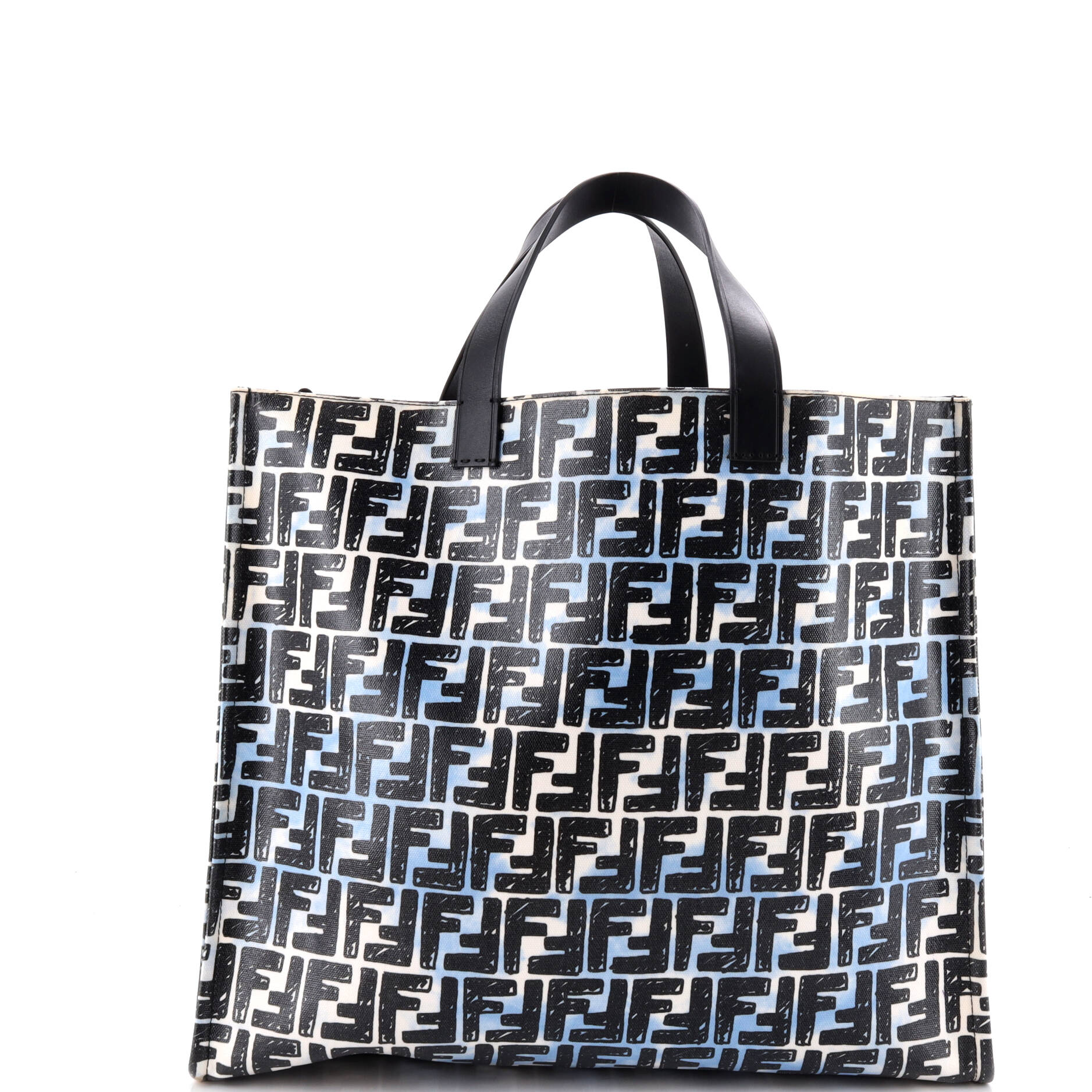 Shopper Tote Joshua Vides Zucca Coated Canvas Large - Image 3