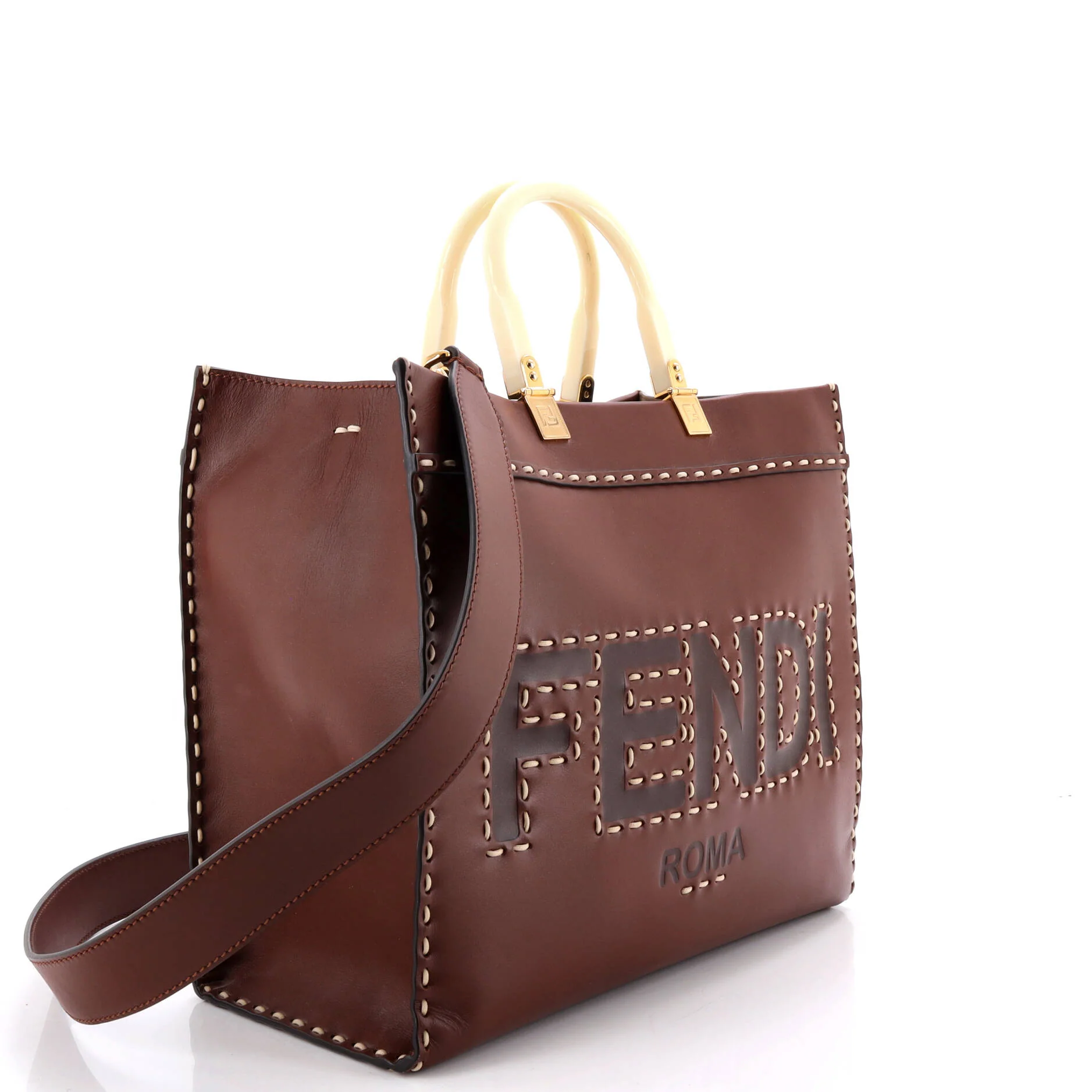 Sunshine Shopper Tote Leather Medium - Image 2