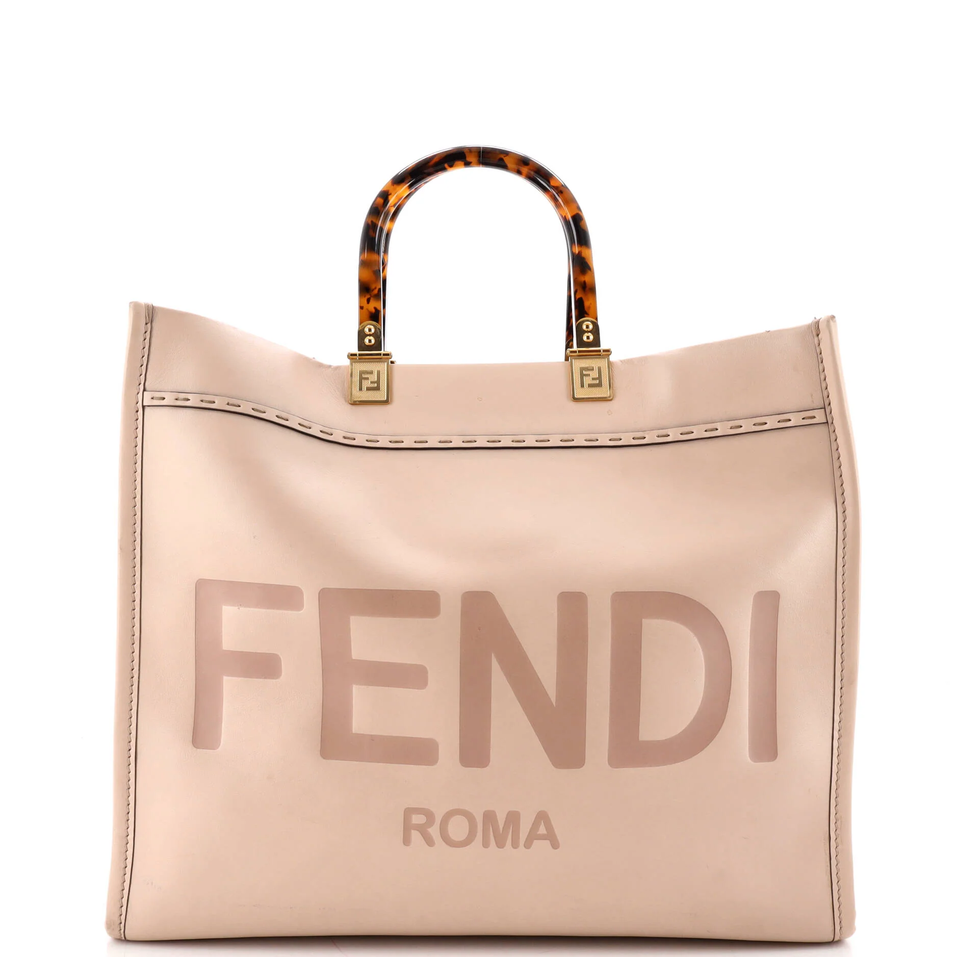 Sunshine Shopper Tote Leather Medium