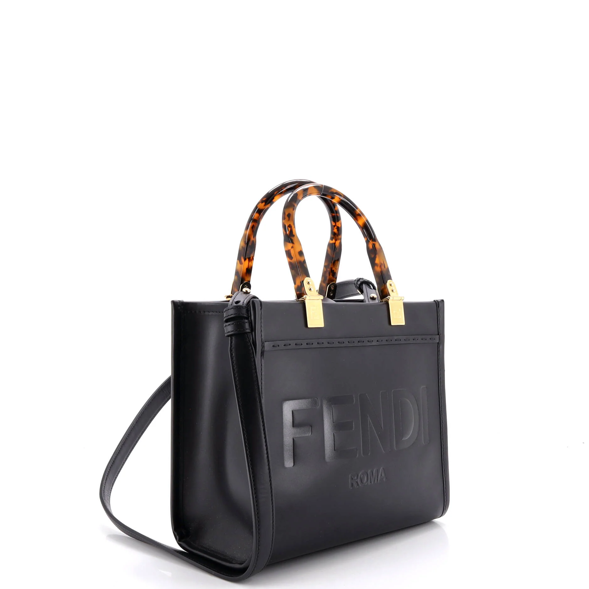 Sunshine Shopper Tote Leather Small - Image 2