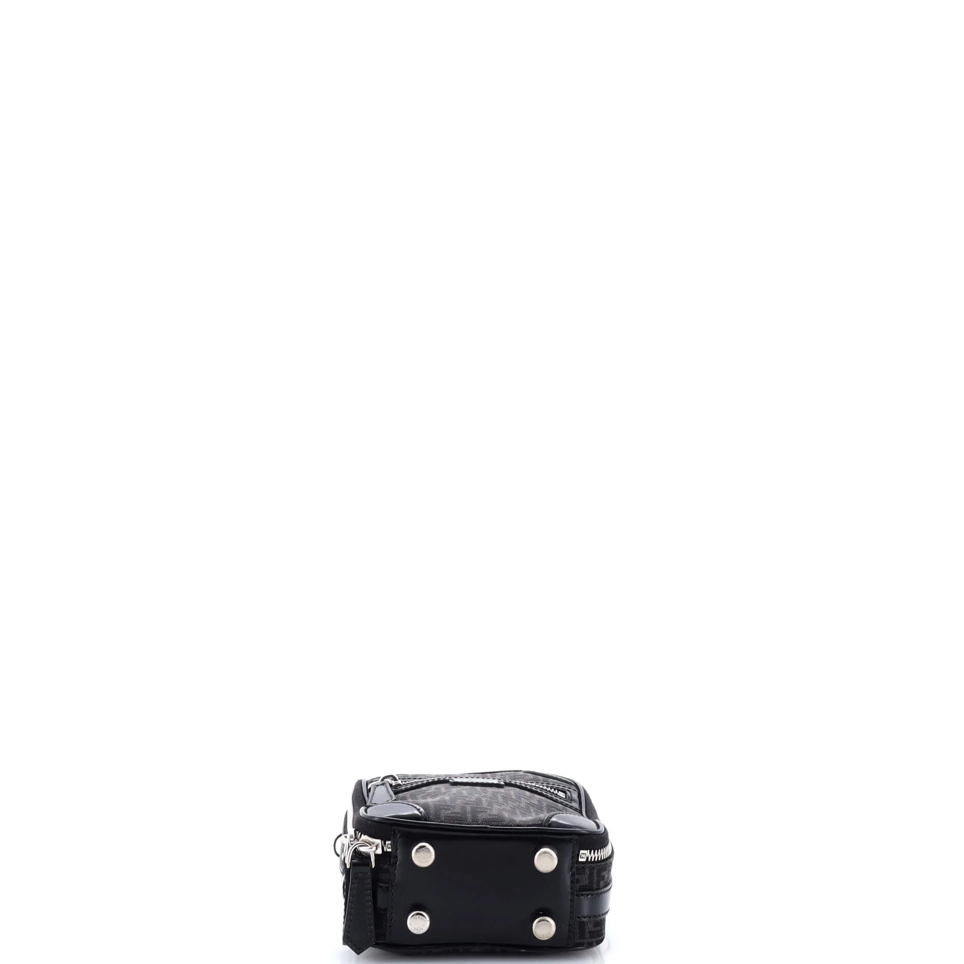 Trolley Crossbody Bag Recycled Fabric Jacquard Mini - Image 4