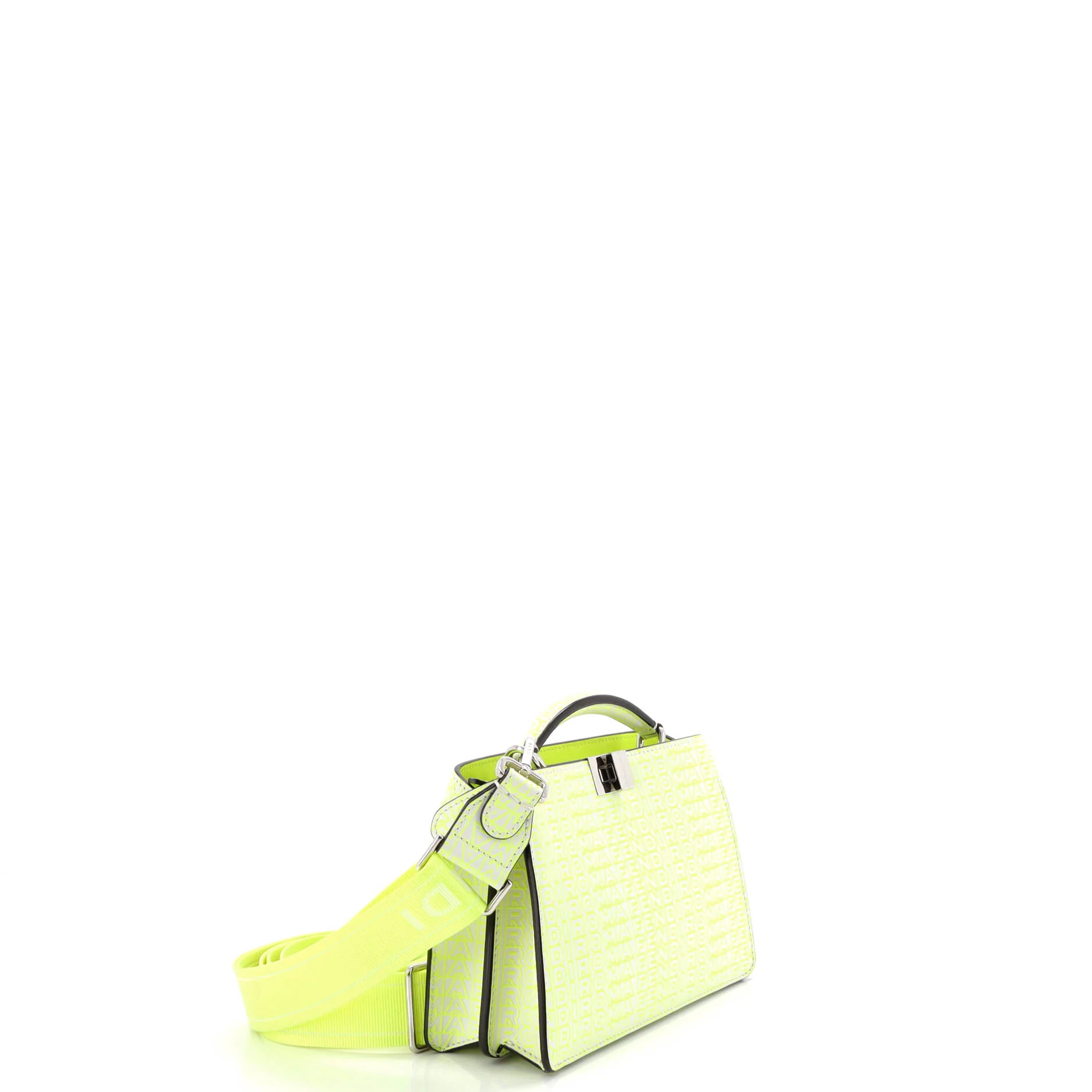 x Marc Jacobs Peekaboo ISeeU XCross Bag Printed Logo Embossed Leather - Image 2