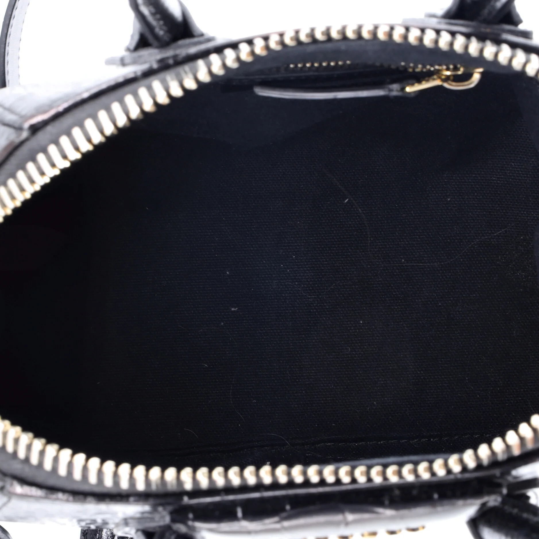 Antigona Bag Crocodile Embossed Leather Mini - Image 5