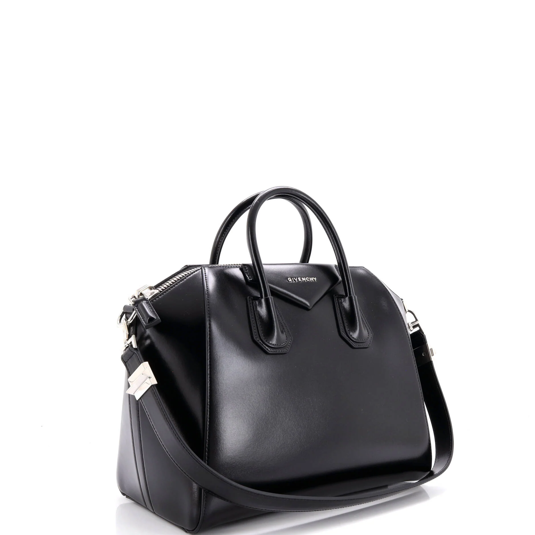 Antigona Bag Glazed Leather Medium - Image 2