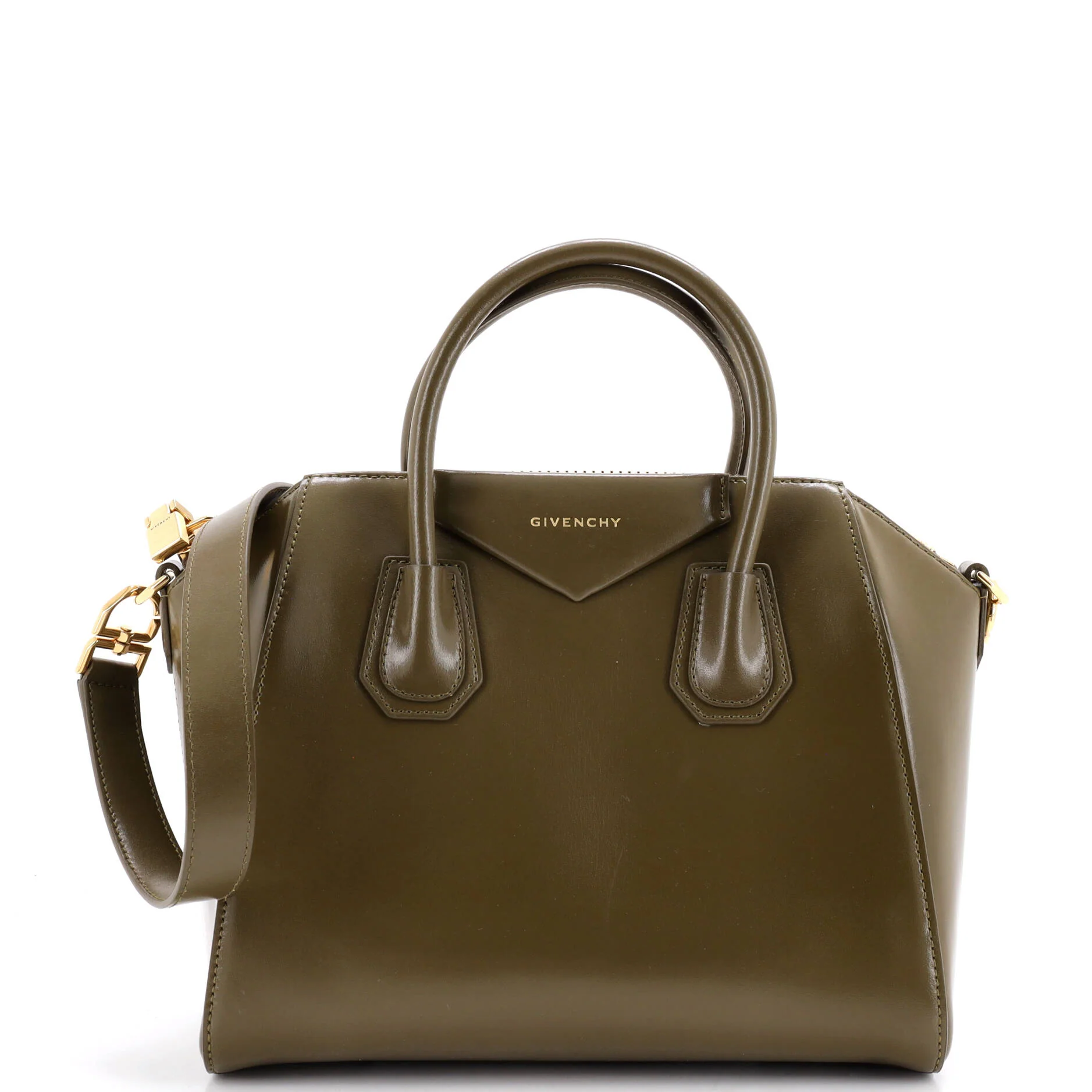 Antigona Bag Glazed Leather Small
