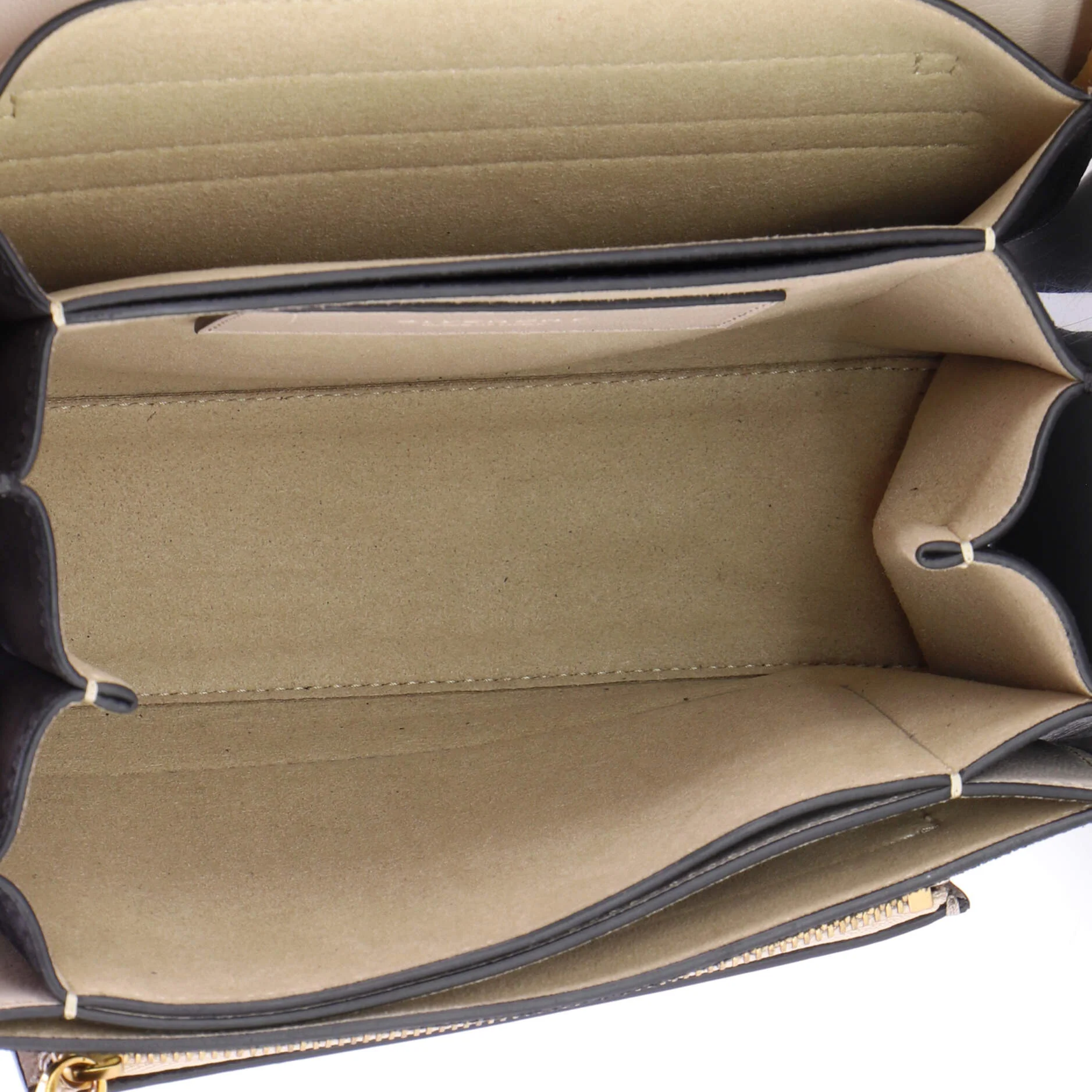 GV3 Flap Bag Leather with Suede Small - Image 5