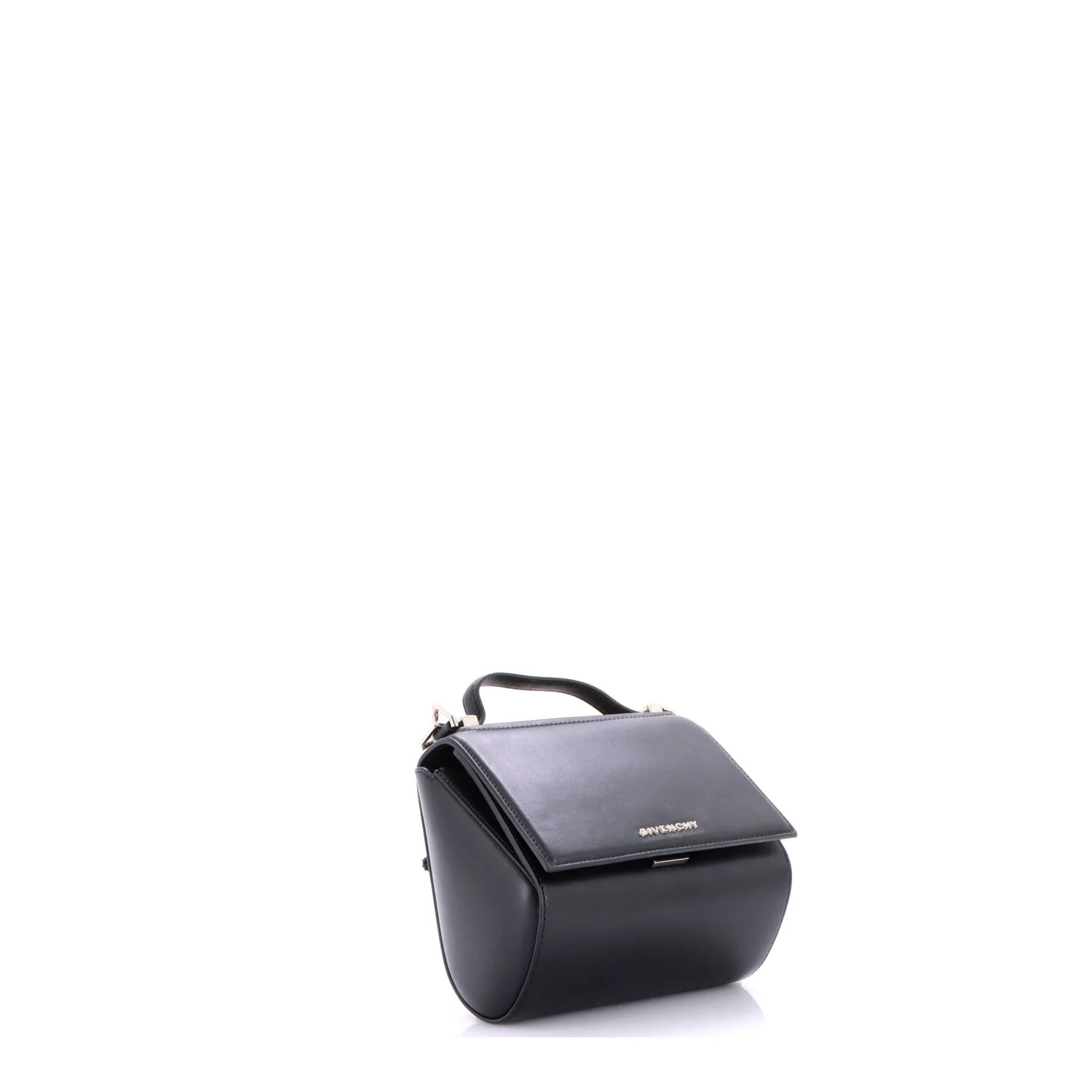 Logo Strap Pandora Box Bag Leather Mini - Image 2