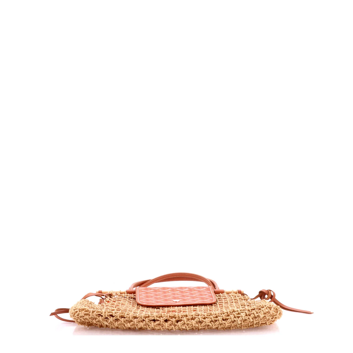 Aligre Bag Raffia Net with Coated Canvas - Image 4