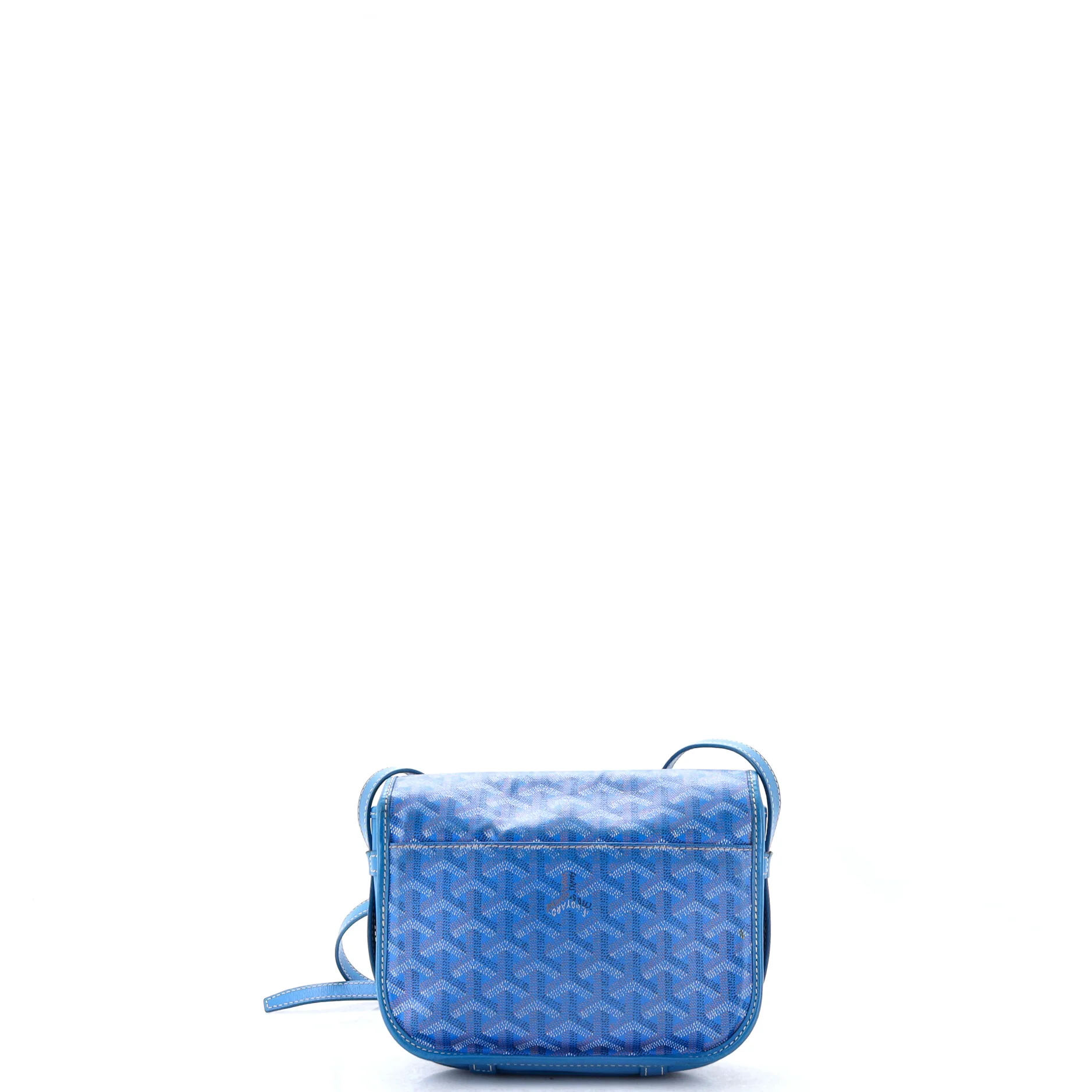 Belvedere Messenger Bag Coated Canvas with Leather PM - Image 3