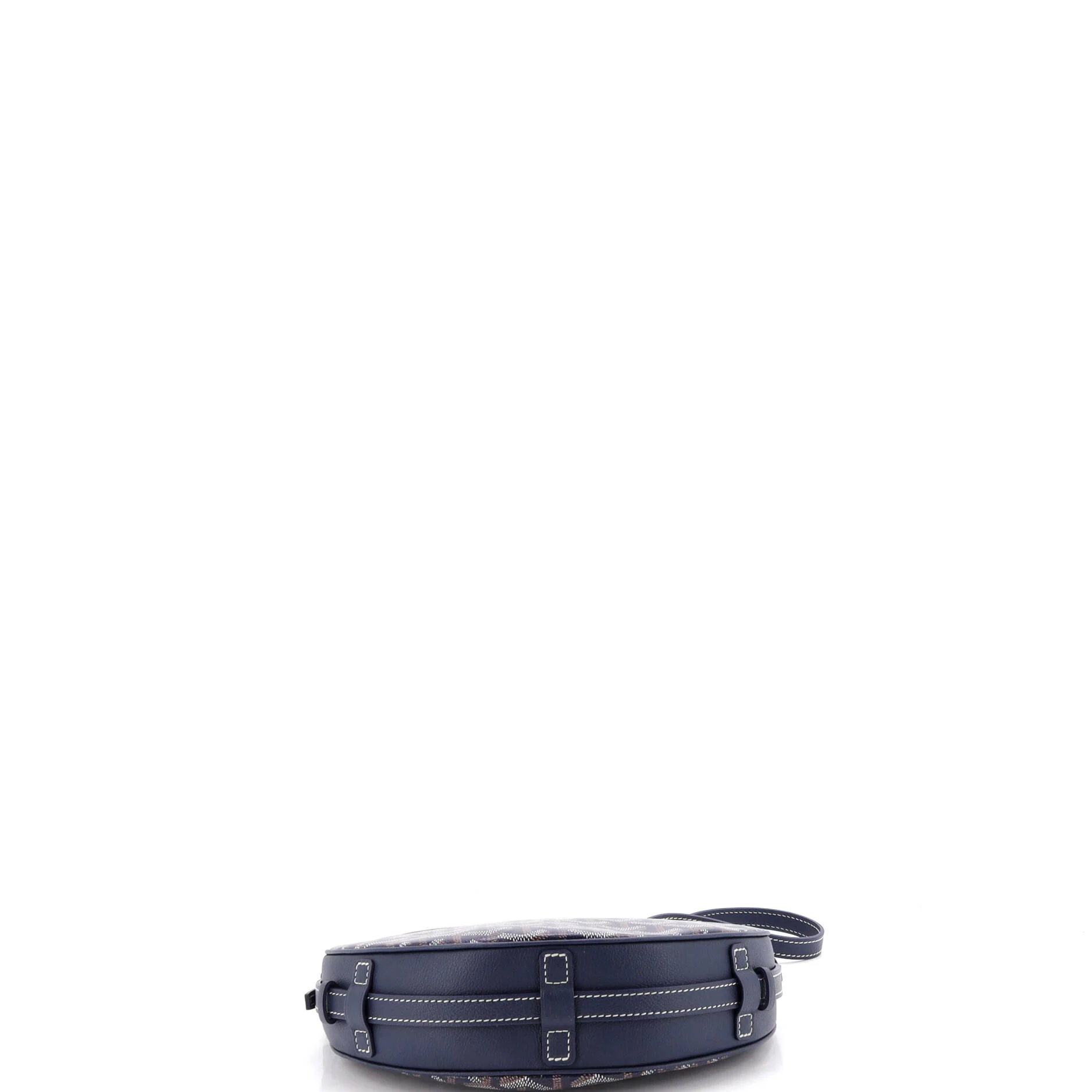 Hirondelle Shoulder Bag Coated Canvas and Leather - Image 4