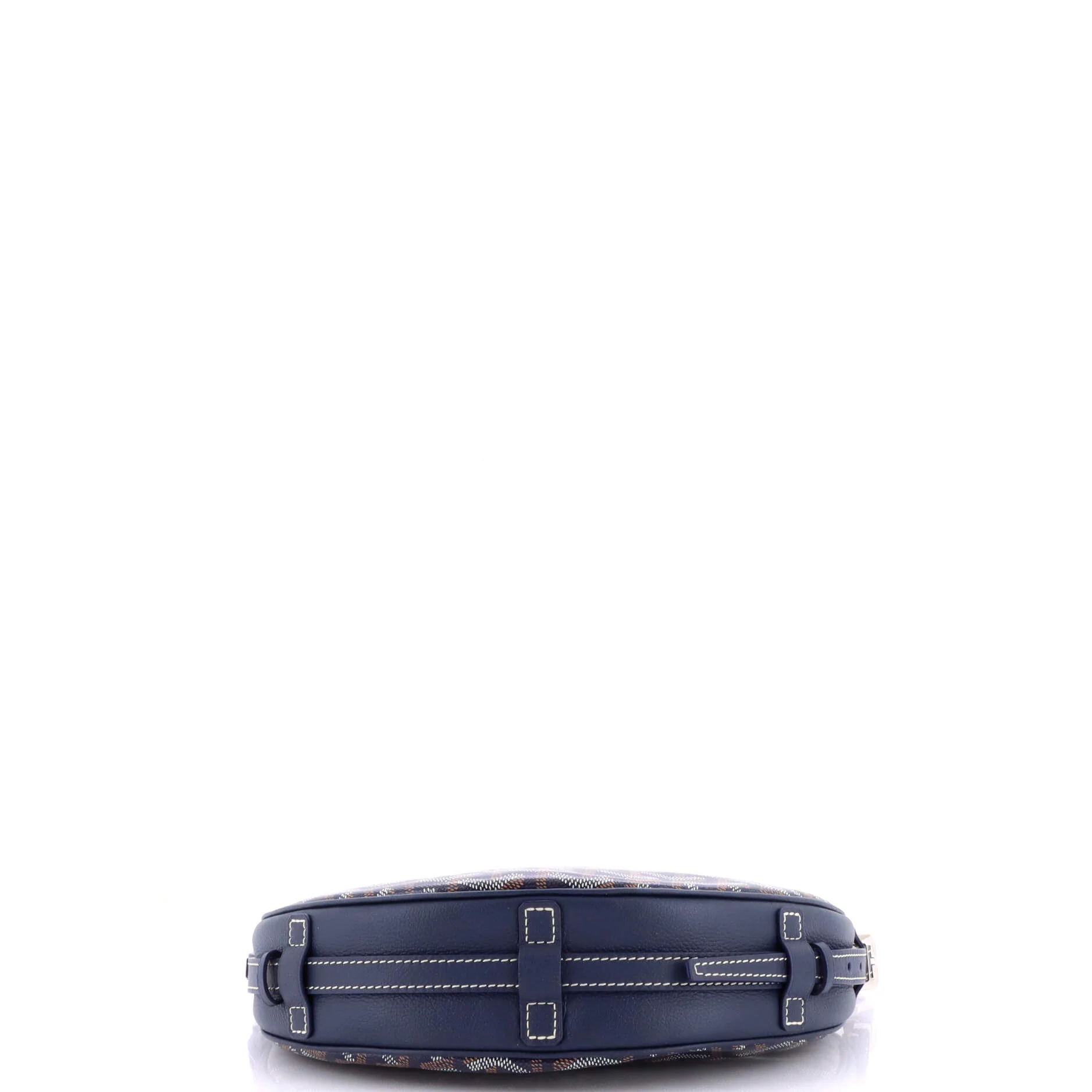Hirondelle Shoulder Bag Coated Canvas and Leather - Image 4