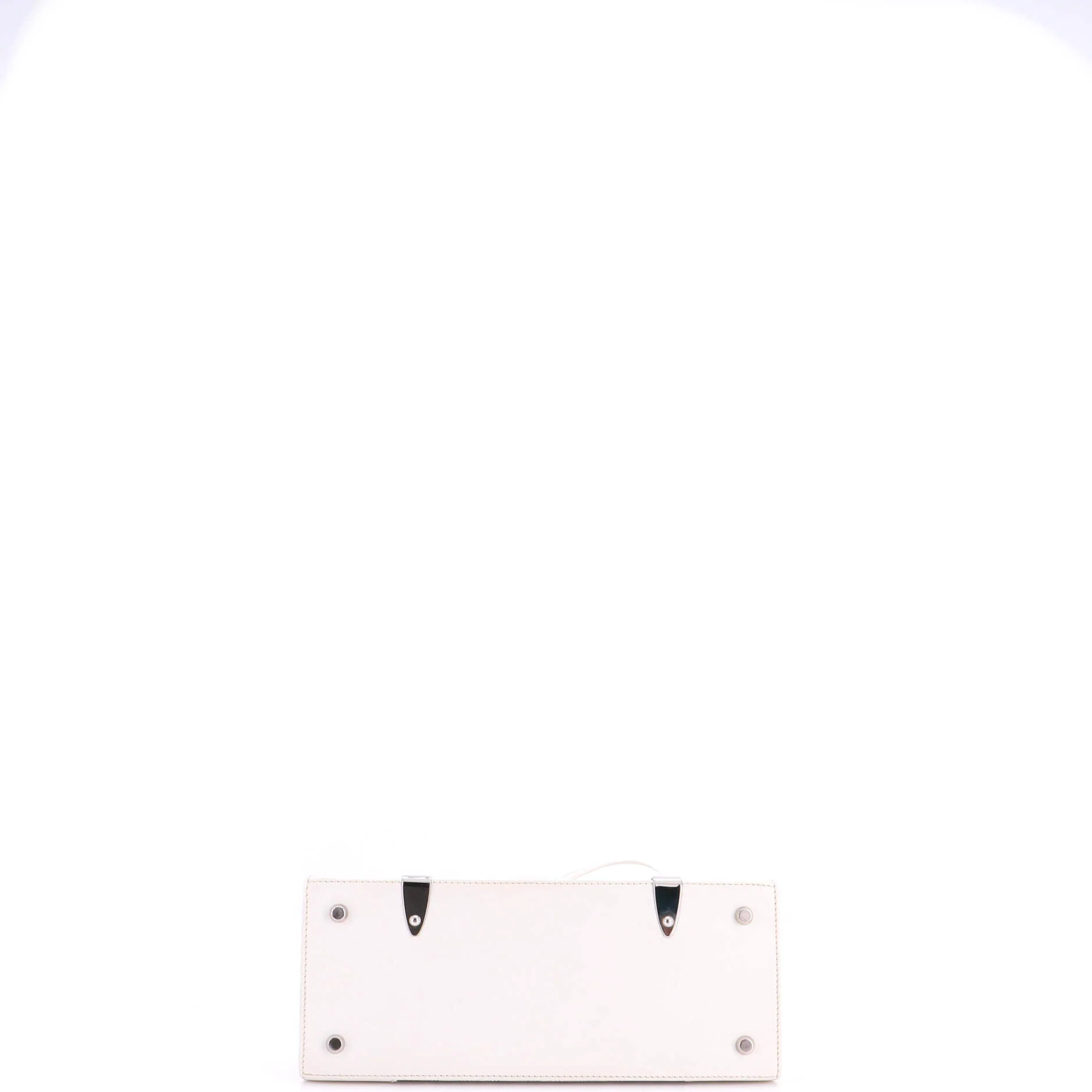 Saigon Top Handle Bag Coated Canvas with Leather PM - Image 4