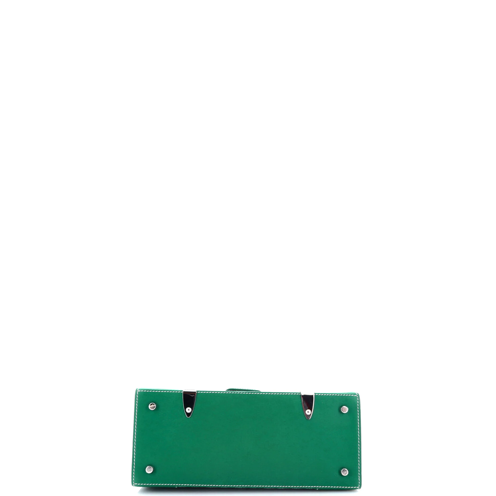 Saigon Top Handle Bag Coated Canvas with Leather PM - Image 4