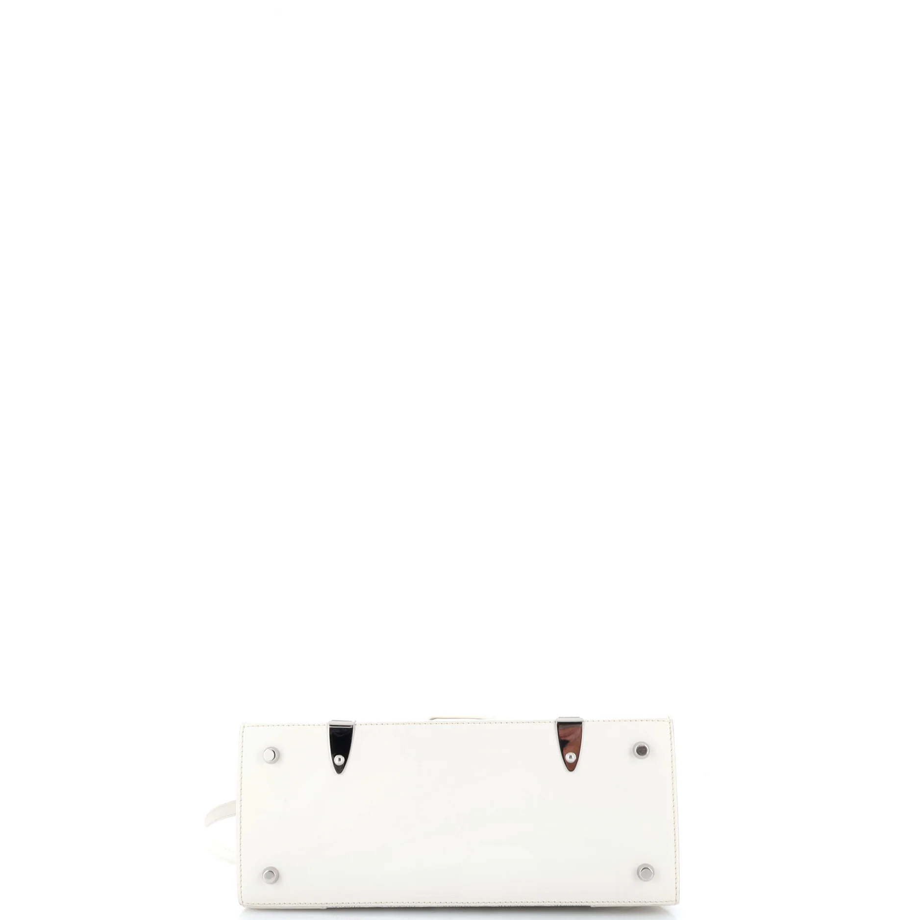 Saigon Top Handle Bag Coated Canvas with Leather PM - Image 4