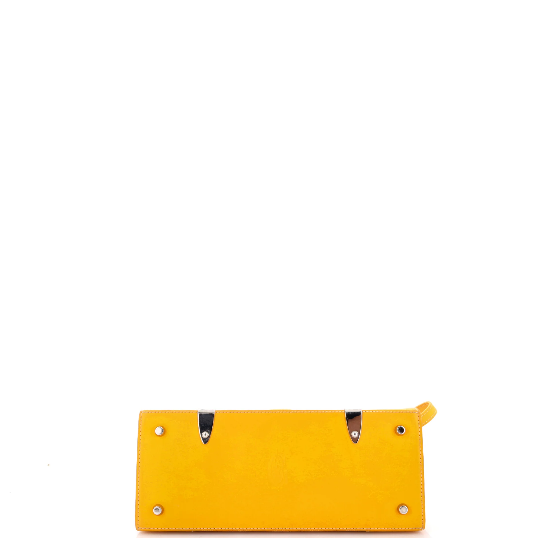 Saigon Top Handle Bag Coated Canvas with Leather PM - Image 4