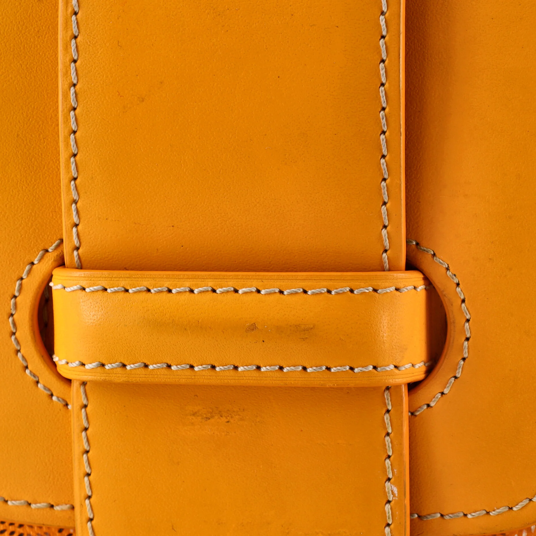Saigon Top Handle Bag Coated Canvas with Leather PM - Image 6