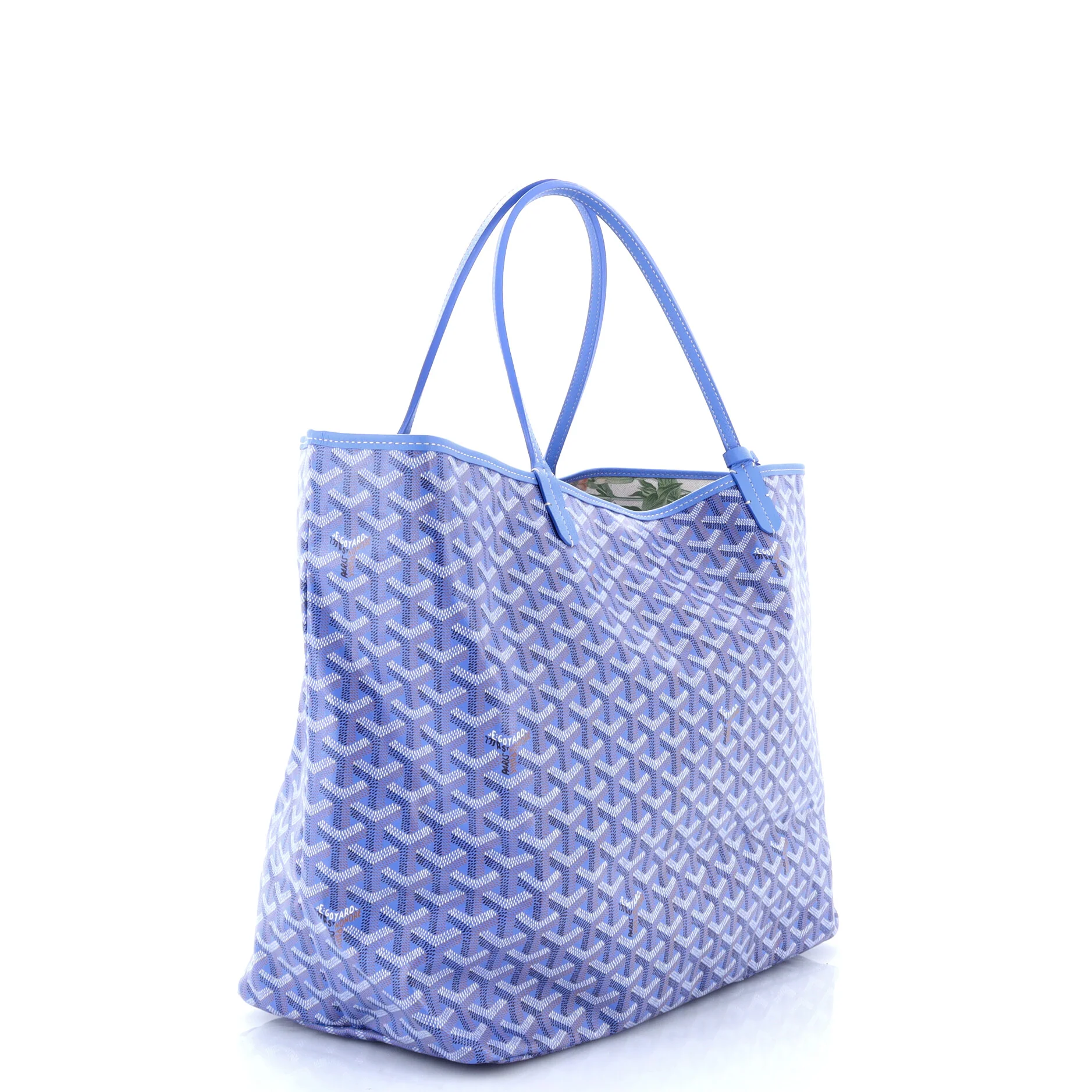 Saint Louis Reversible Tote Coated Canvas and Printed Canvas GM - Image 3
