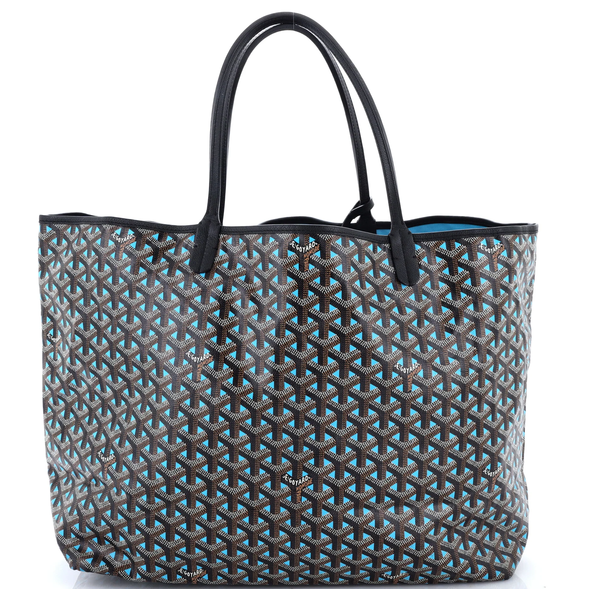 Saint Louis Tote Claire Voie Coated Canvas GM