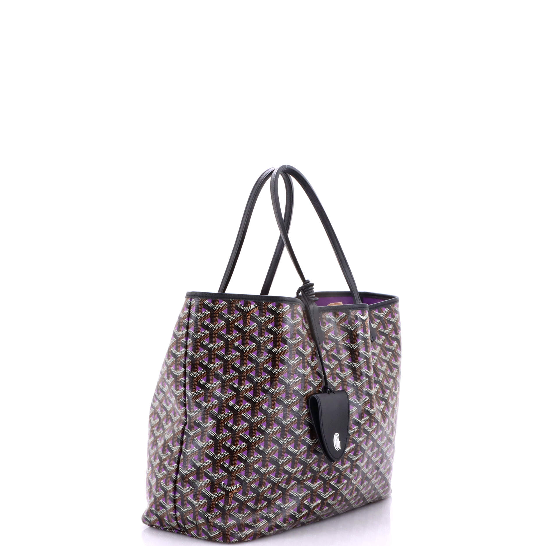 Saint Louis Tote Claire Voie Coated Canvas PM - Image 3