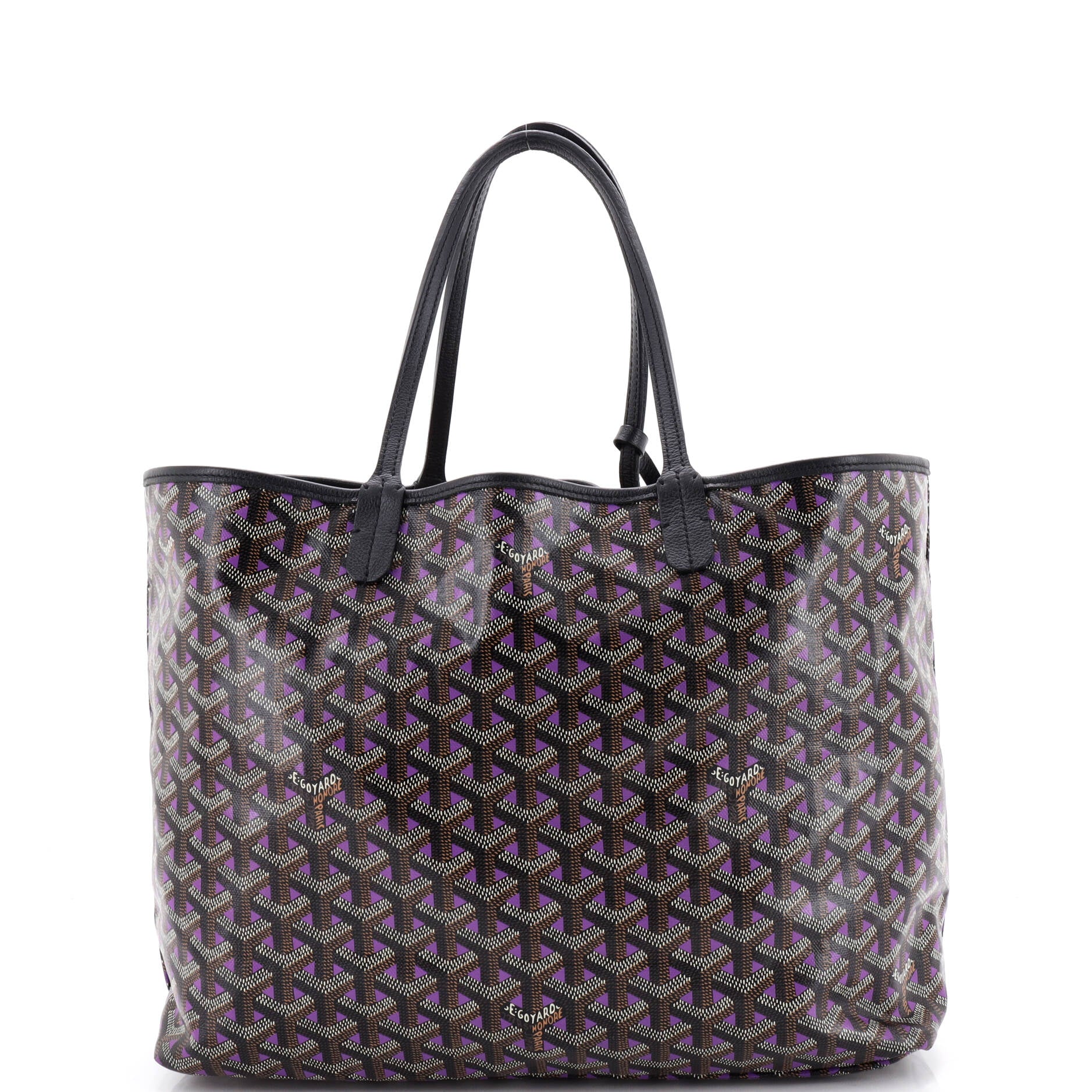 Saint Louis Tote Claire Voie Coated Canvas PM