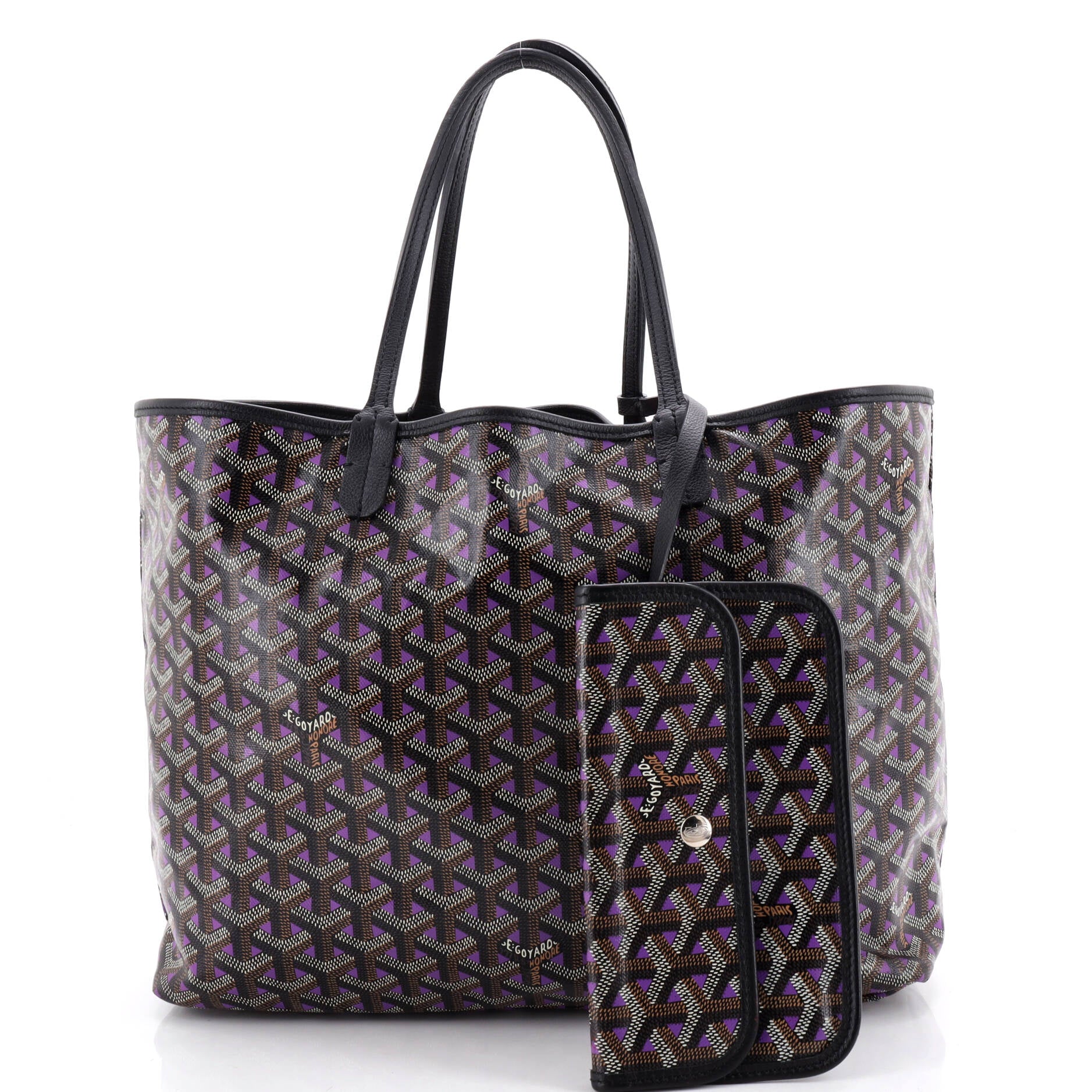 Saint Louis Tote Claire Voie Coated Canvas PM - Image 2