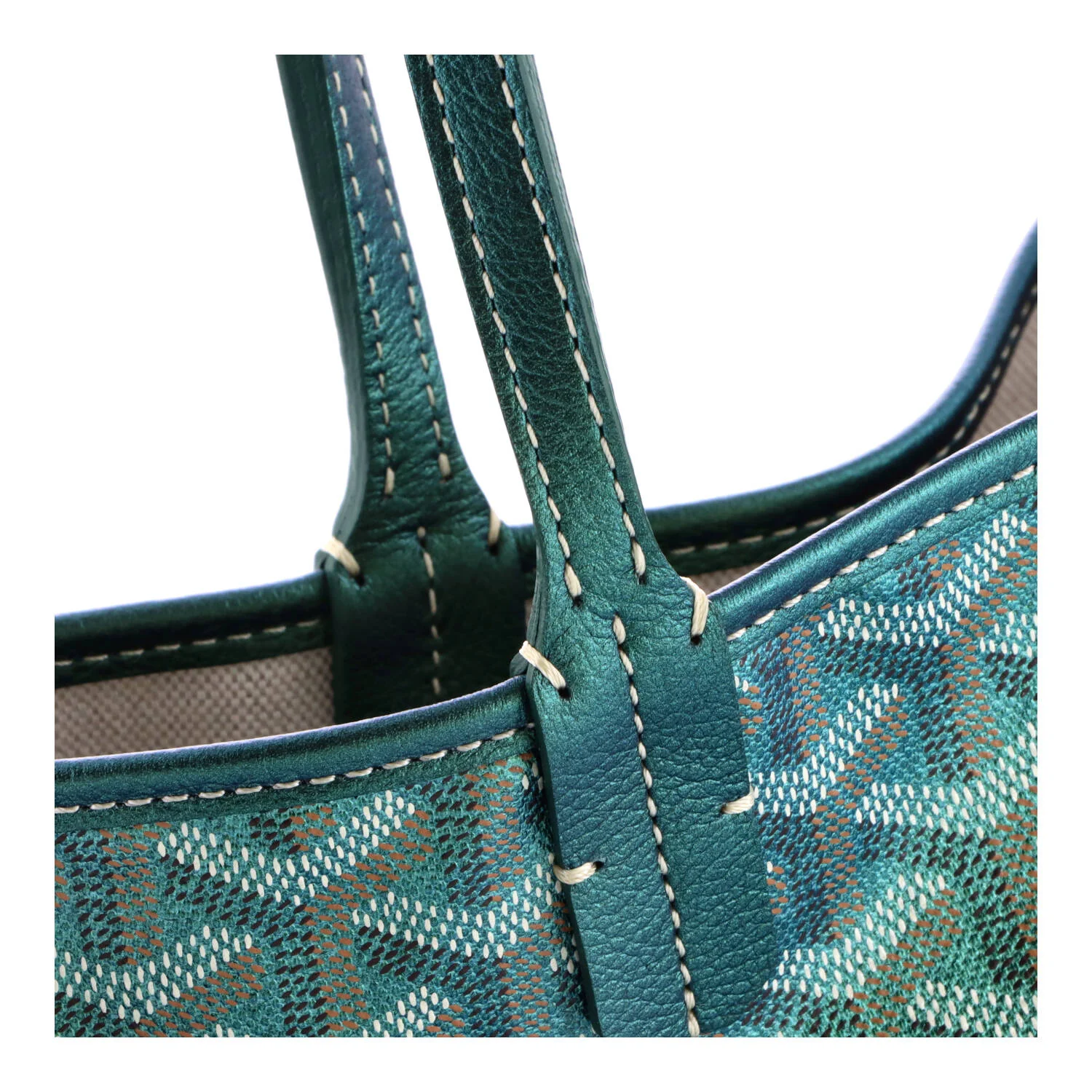 Saint Louis Tote Iridescent Coated Canvas PM - Image 7