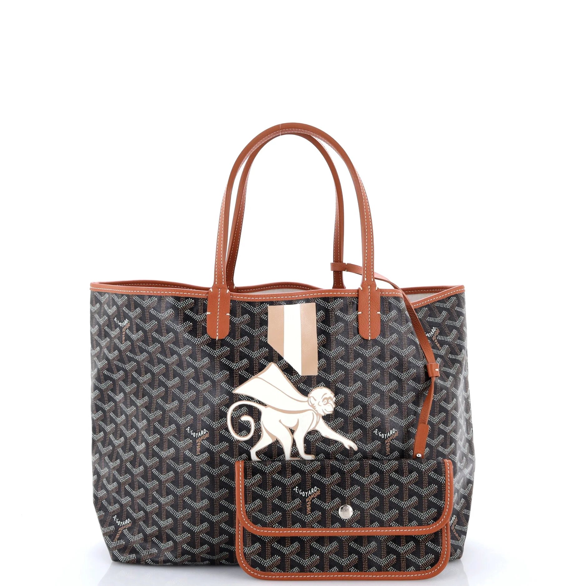 Saint Louis Tote Printed Coated Canvas PM - Image 2