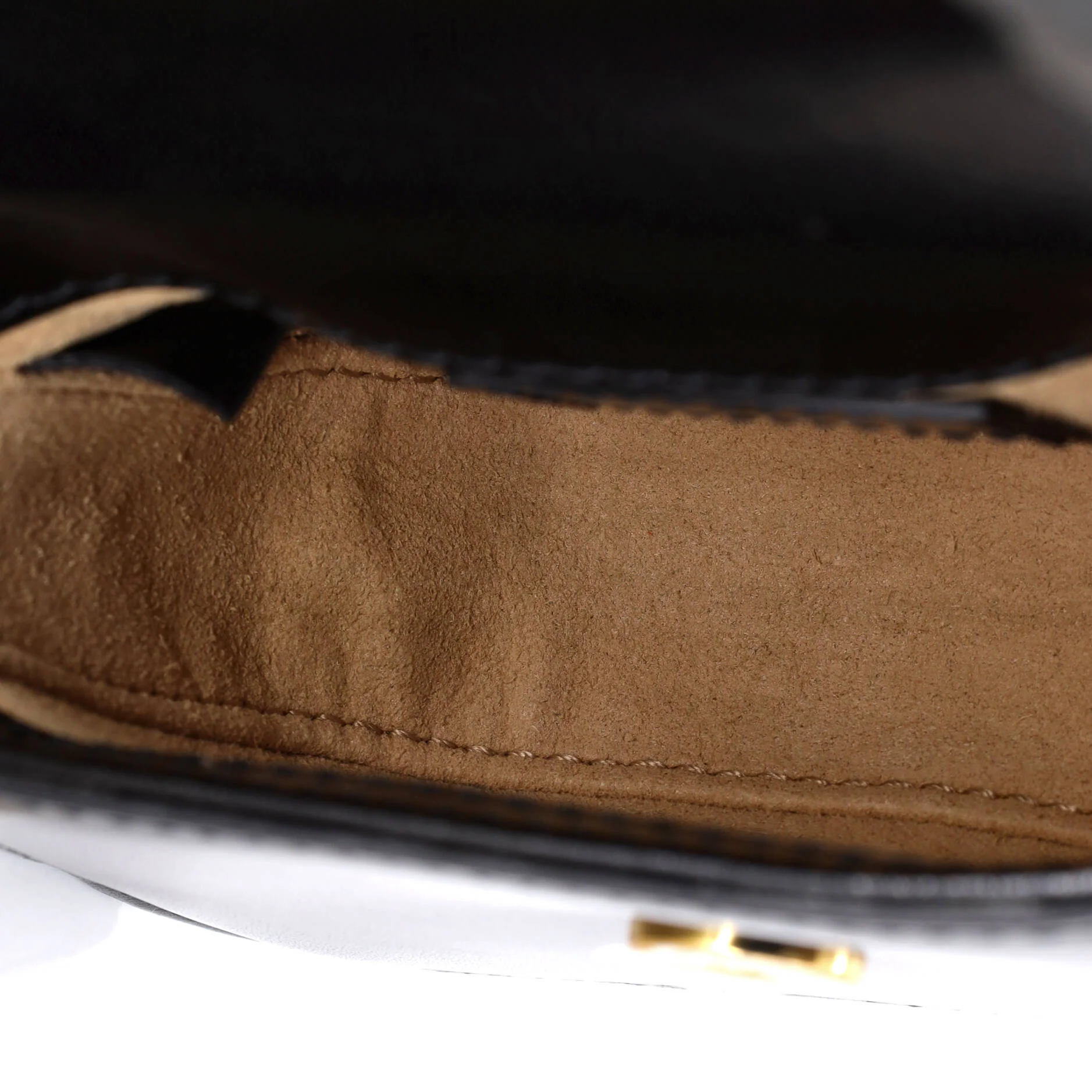 Bamboo 1947 Top Handle Bag Leather Super Mini - Image 5