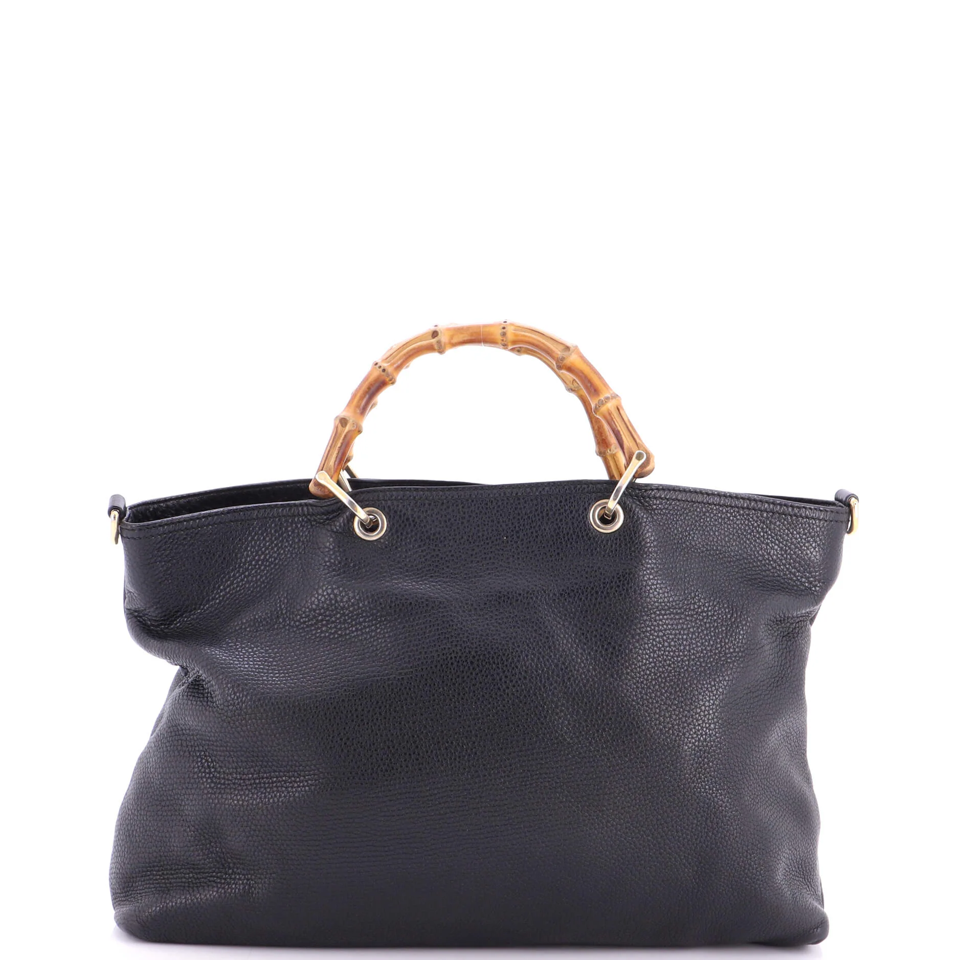 Bamboo Shopper Tote Leather Large - Image 3
