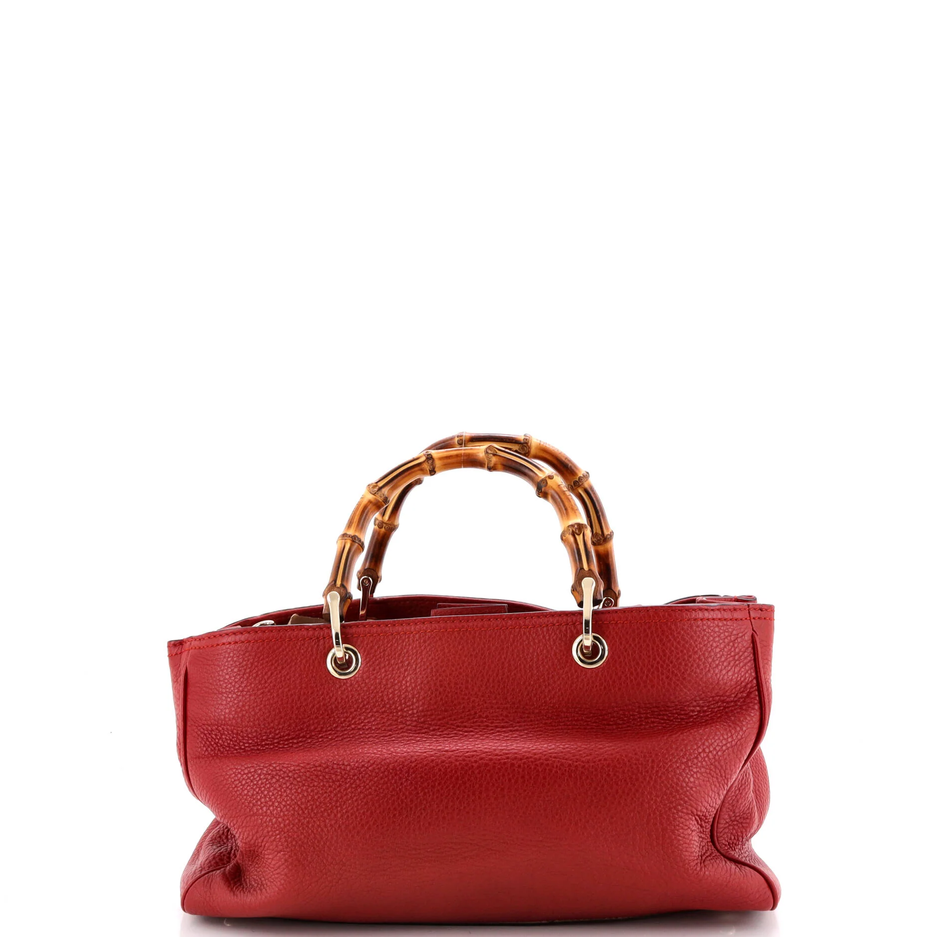 Bamboo Shopper Tote Leather Medium - Image 3