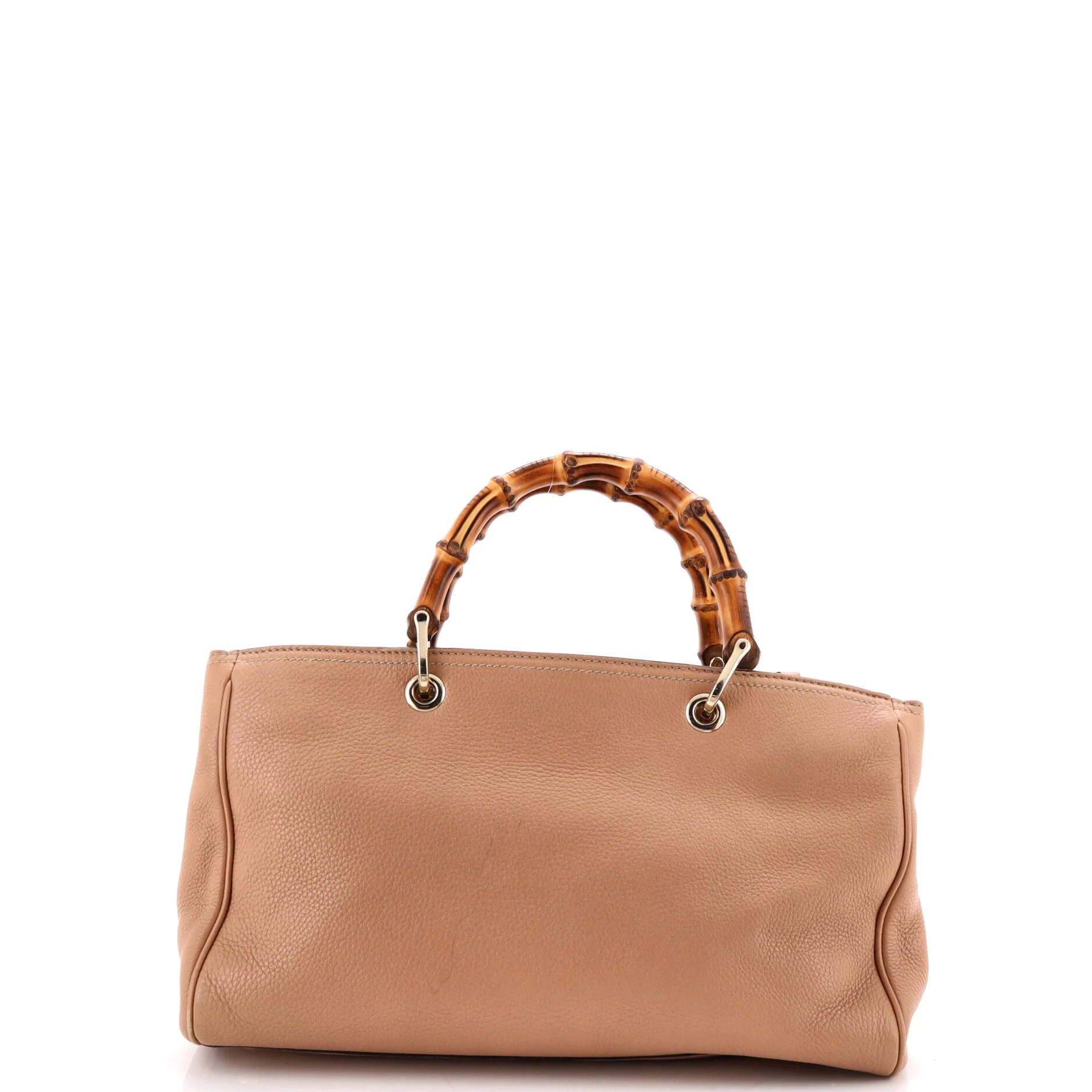 Bamboo Shopper Tote Leather Medium - Image 3