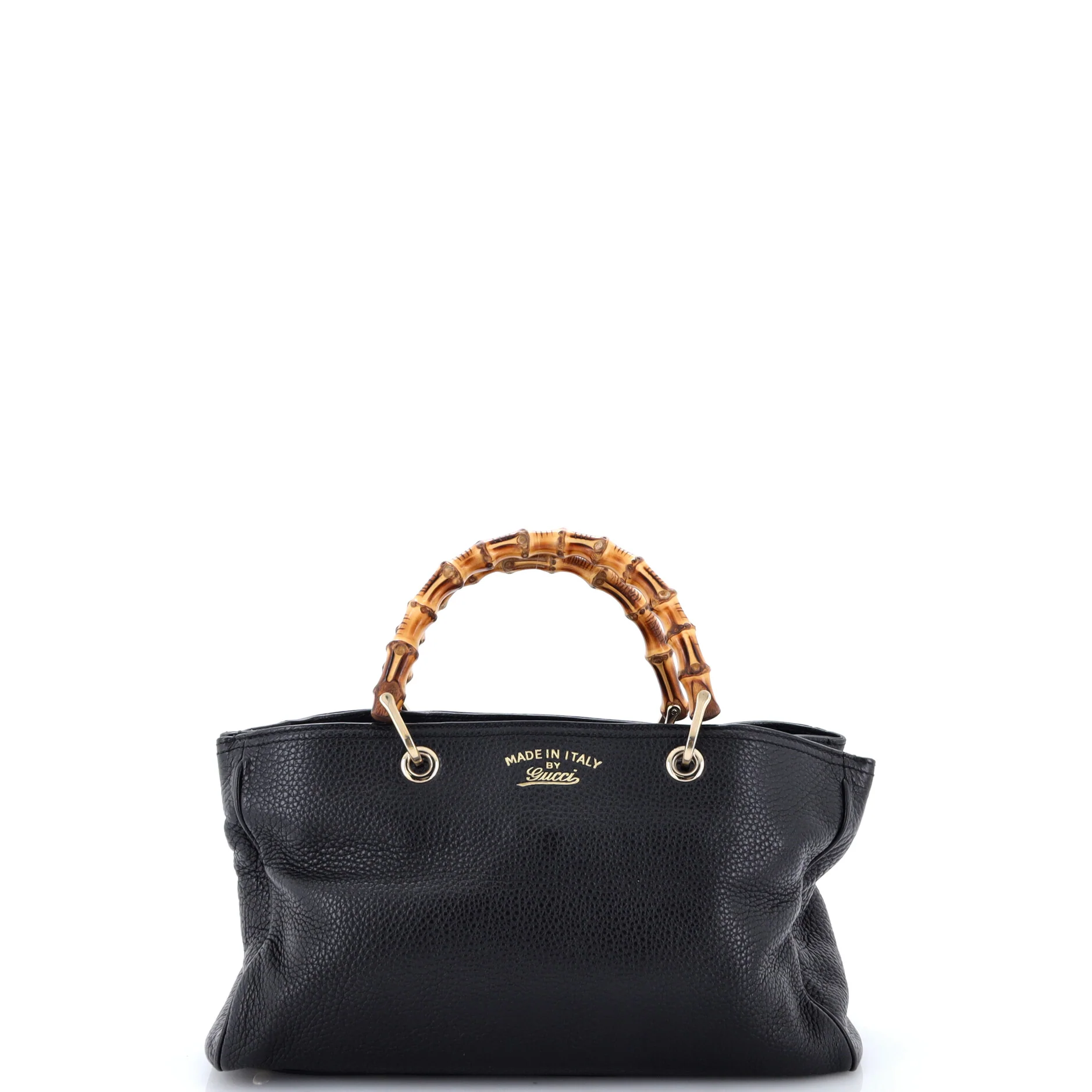 Bamboo Shopper Tote Leather Medium - Image 3