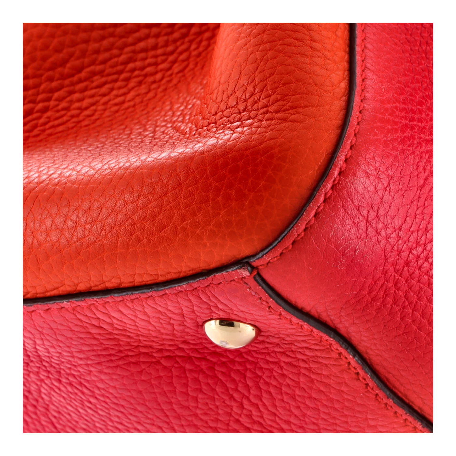 Bamboo Shopper Tote Leather Medium - Image 6