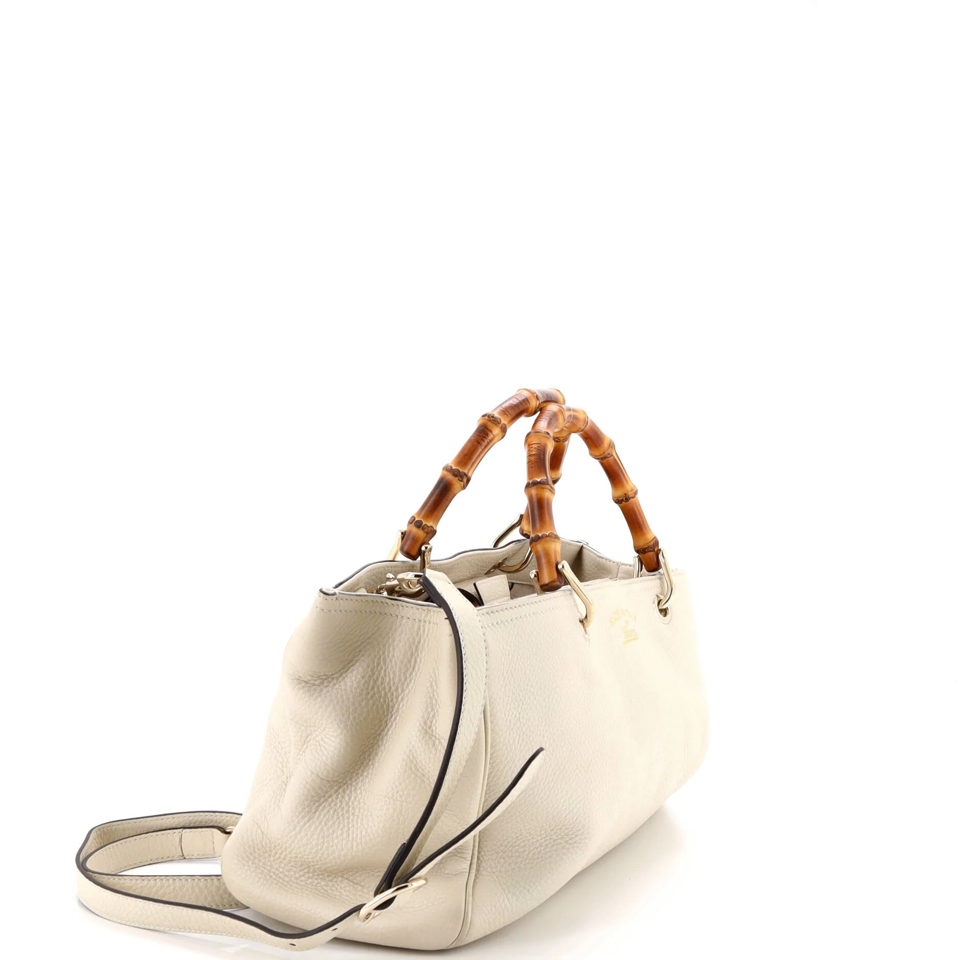 Bamboo Shopper Tote Leather Medium - Image 2