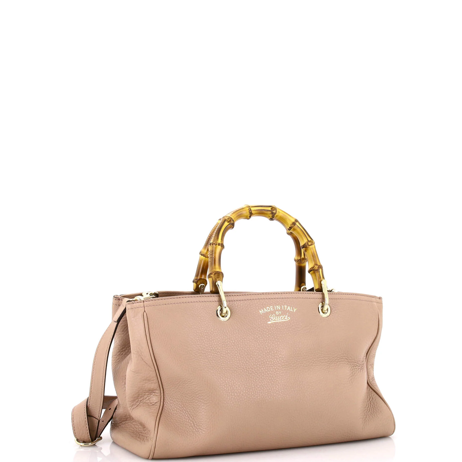 Bamboo Shopper Tote Leather Medium - Image 2