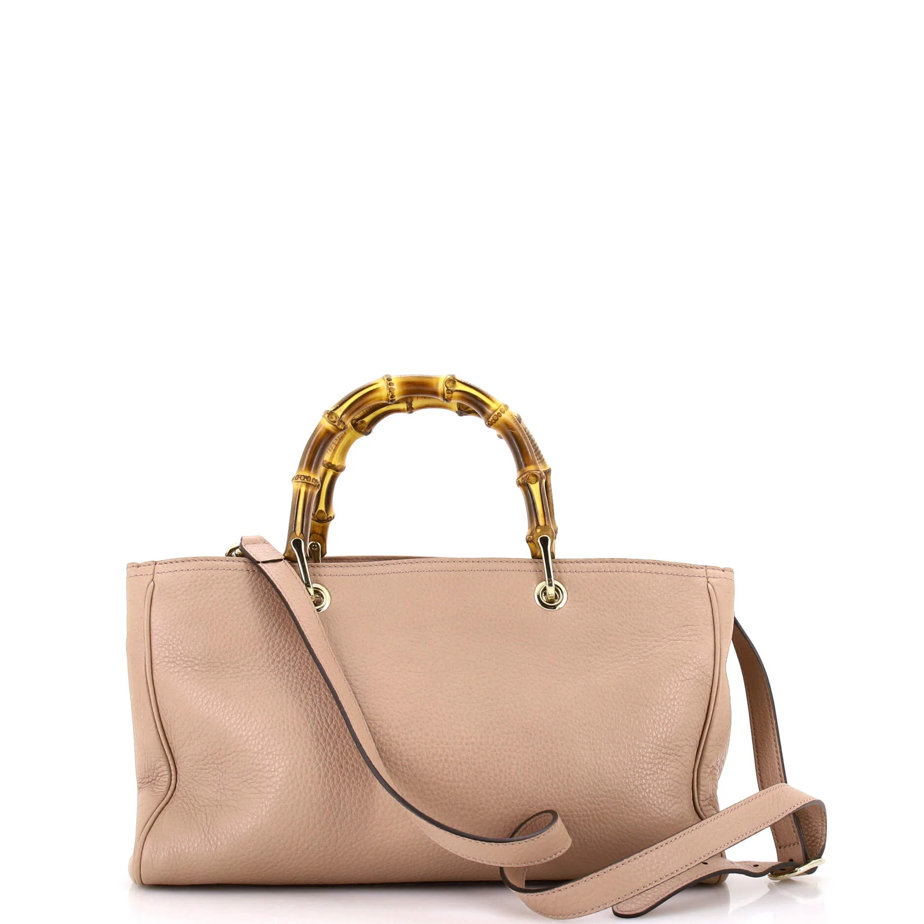 Bamboo Shopper Tote Leather Medium - Image 3