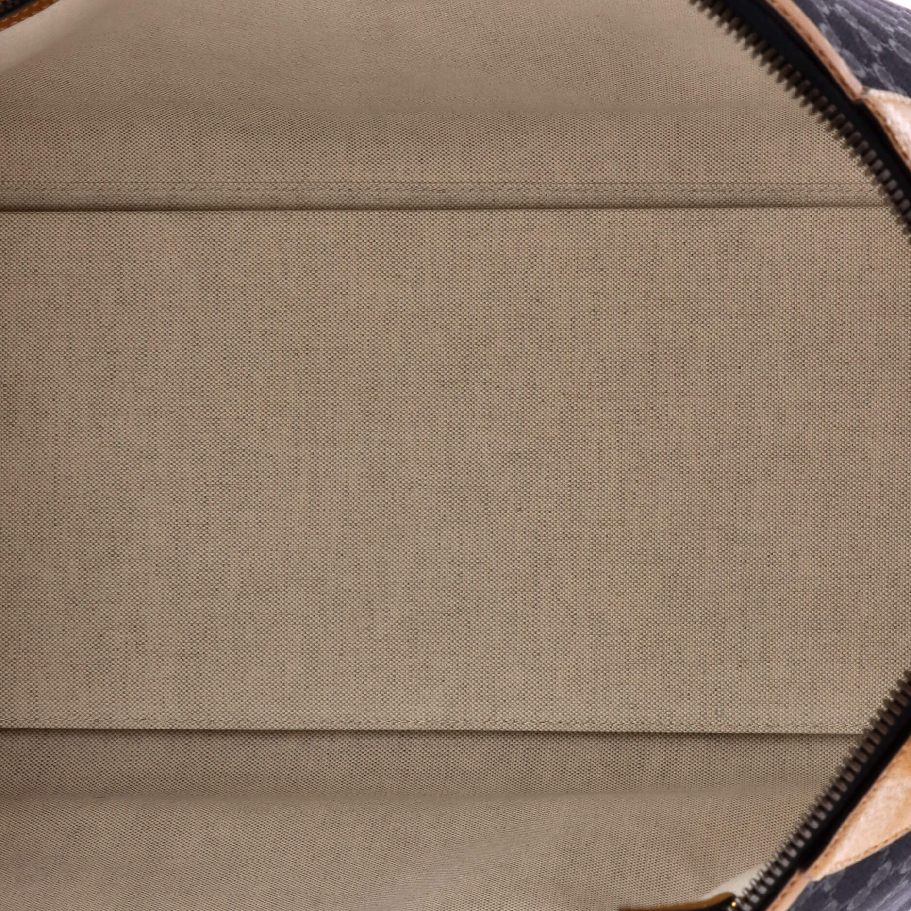 Bauletto Duffle Bag GG Canvas with Leather XL - Image 5