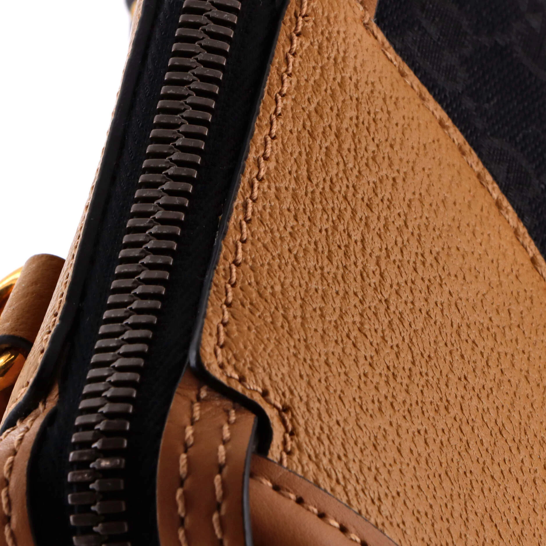 Bauletto Duffle Bag GG Canvas with Leather XL - Image 6