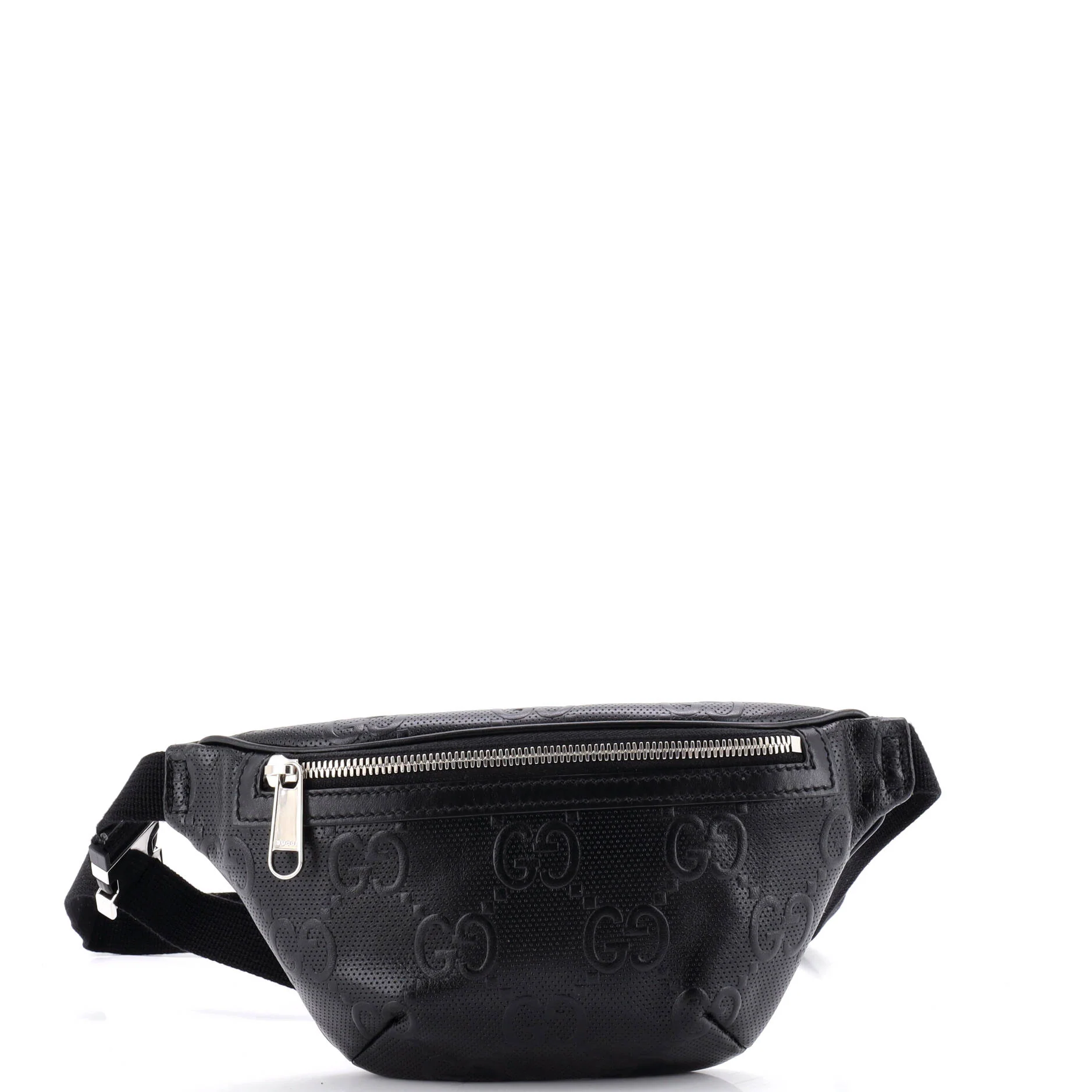 Belt Bag GG Embossed Perforated Leather Small