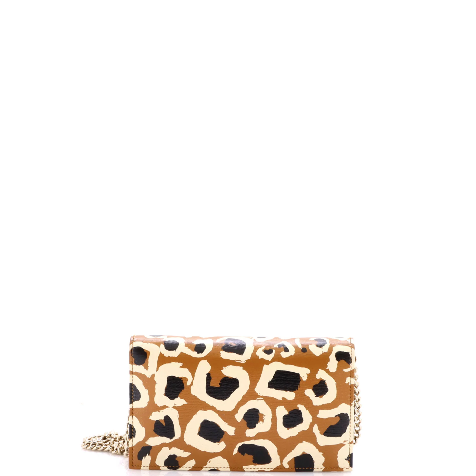 Betty Chain Wallet Printed Leather - Image 3